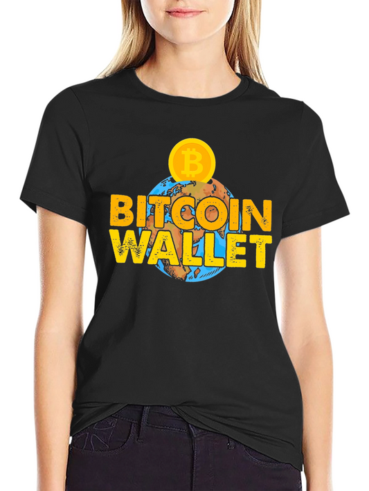 Bitcoin Wallet T-Shirt Crypto Tee