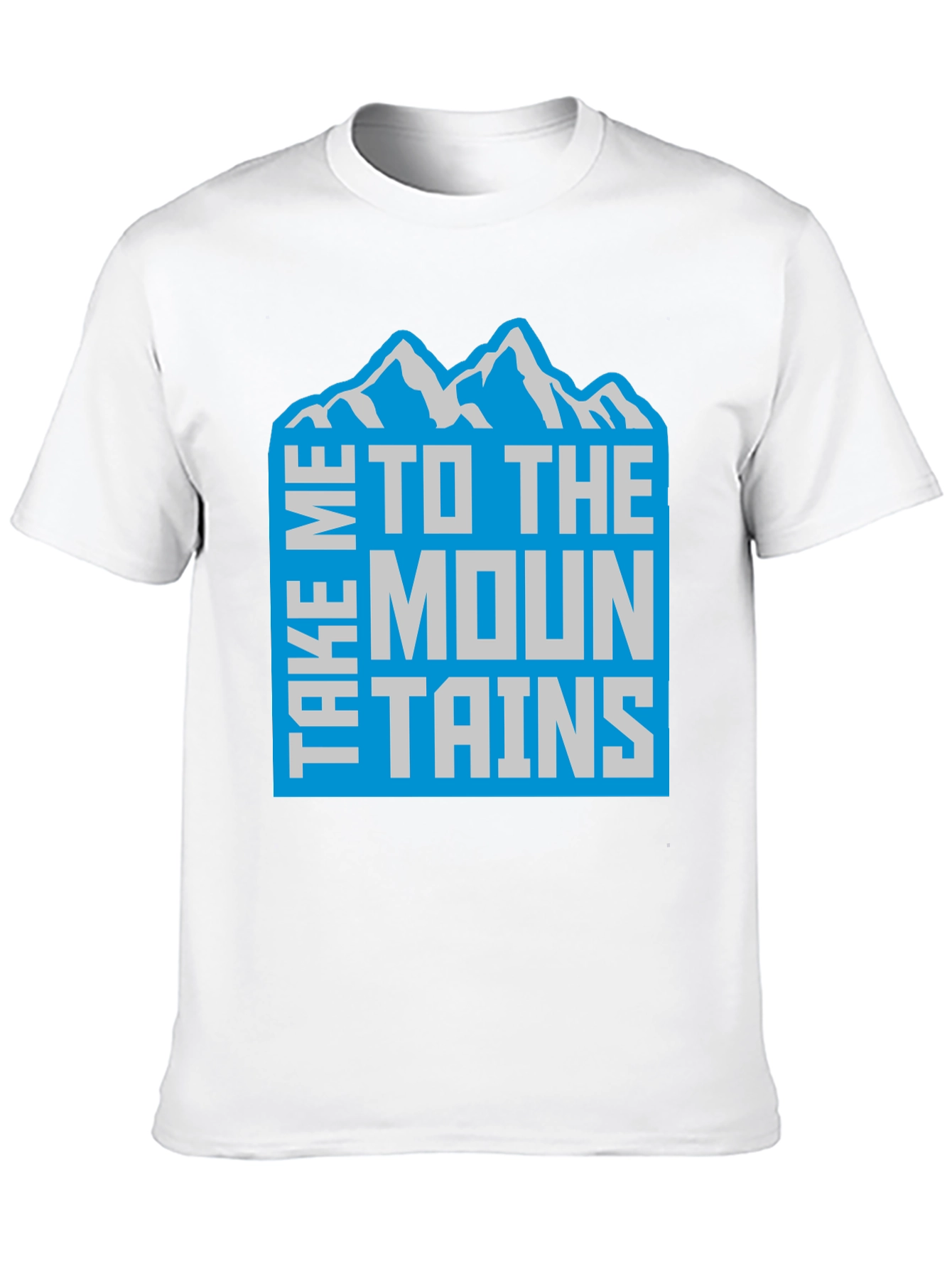 Take Me To The Mountains T-Shirt Black