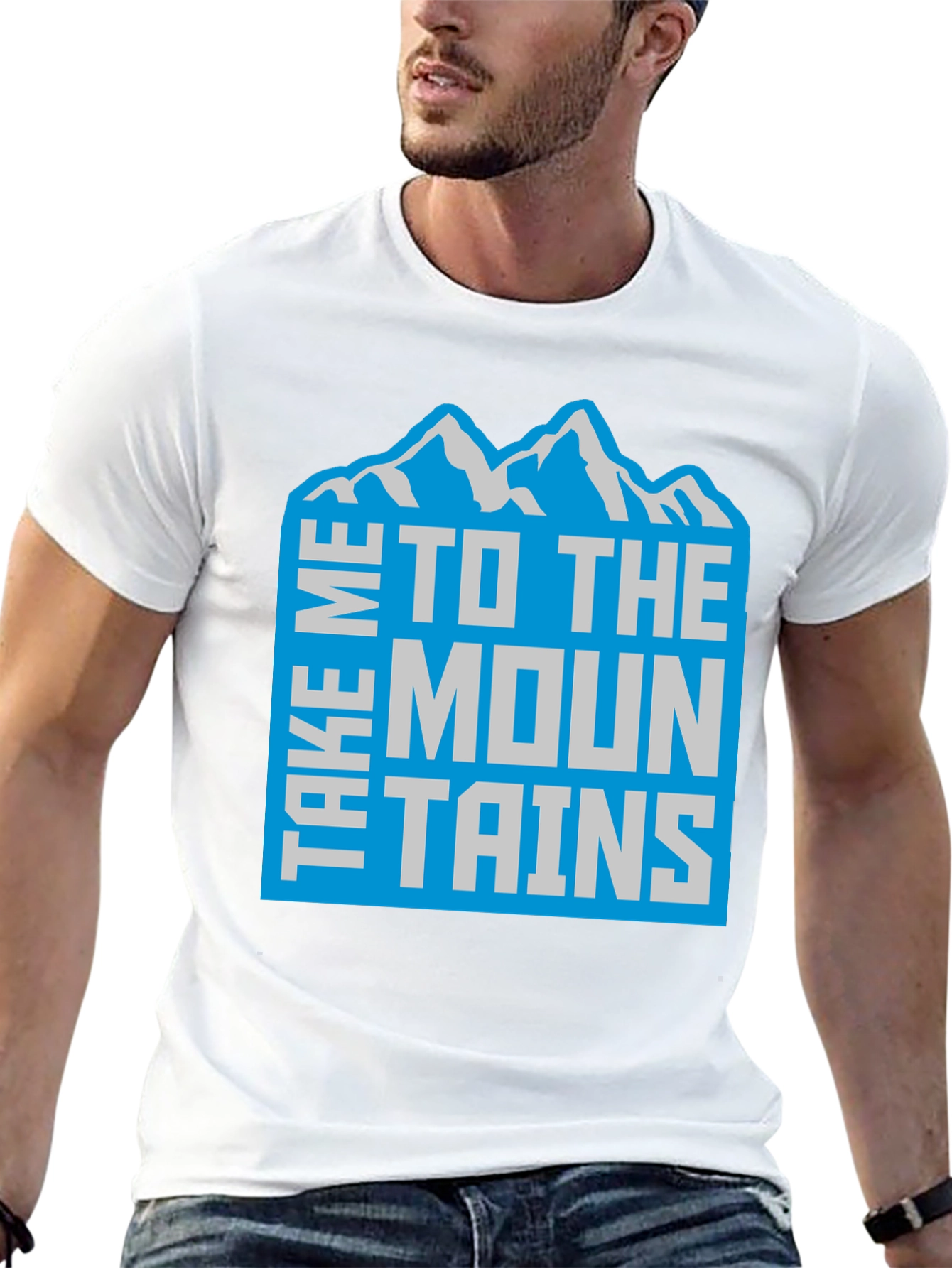 Take Me To The Mountains T-Shirt Black