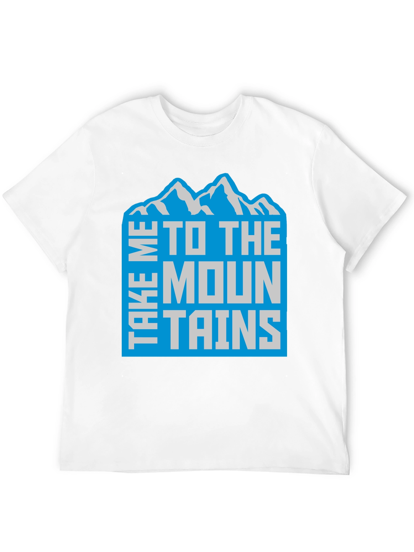 Take Me To The Mountains T-Shirt Black