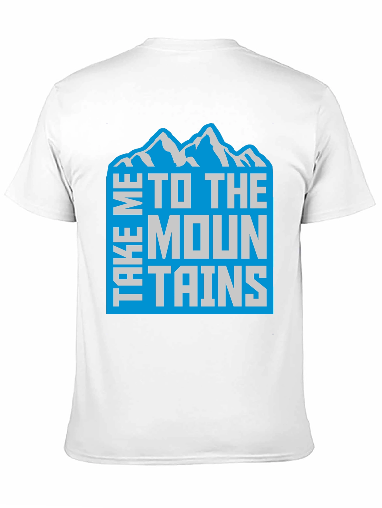 Take Me To The Mountains T-Shirt Black