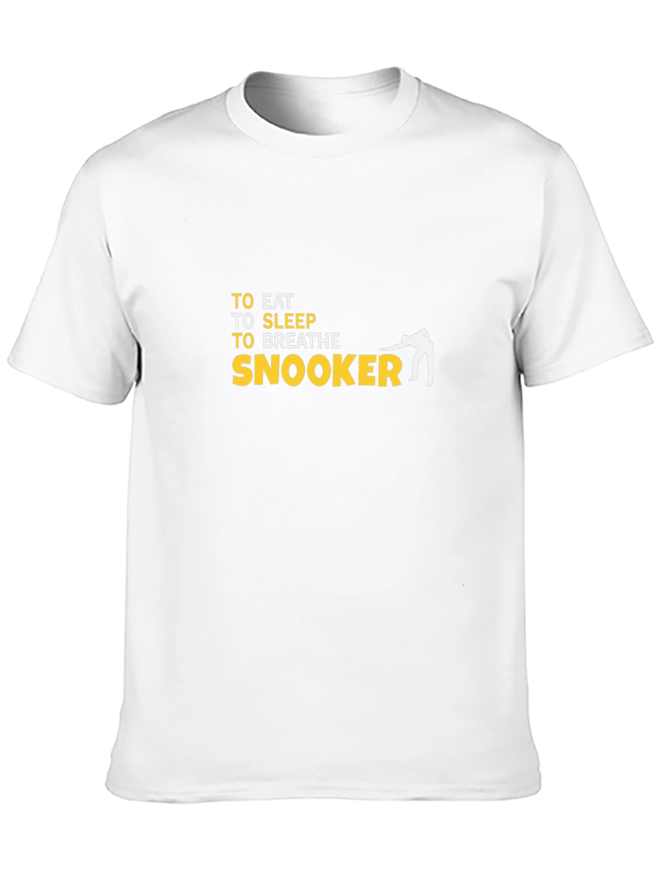 Snooker T-Shirt - Eat Sleep Breathe Snooker!