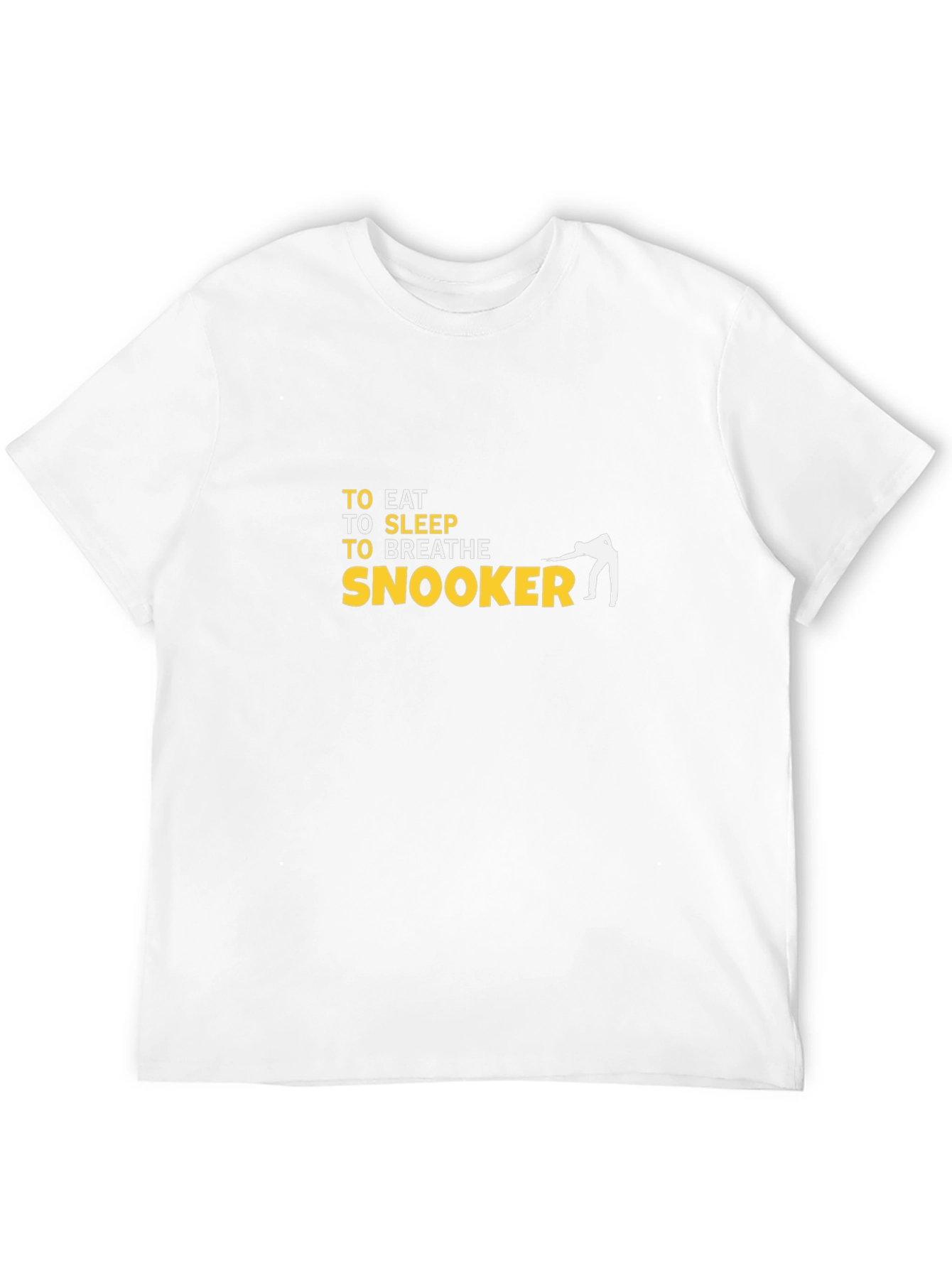 Snooker T-Shirt - Eat Sleep Breathe Snooker!