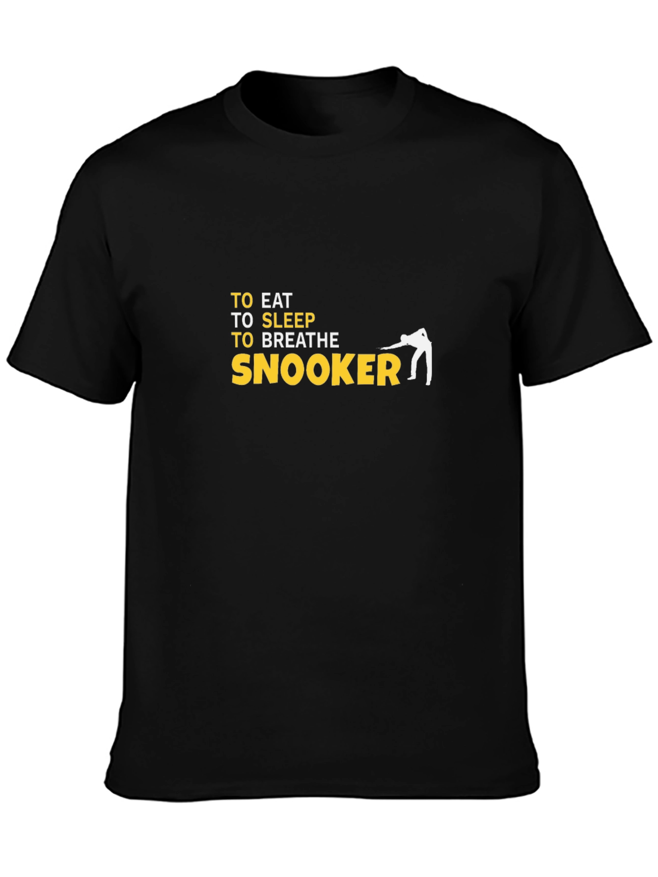 Snooker T-Shirt - Eat Sleep Breathe Snooker!