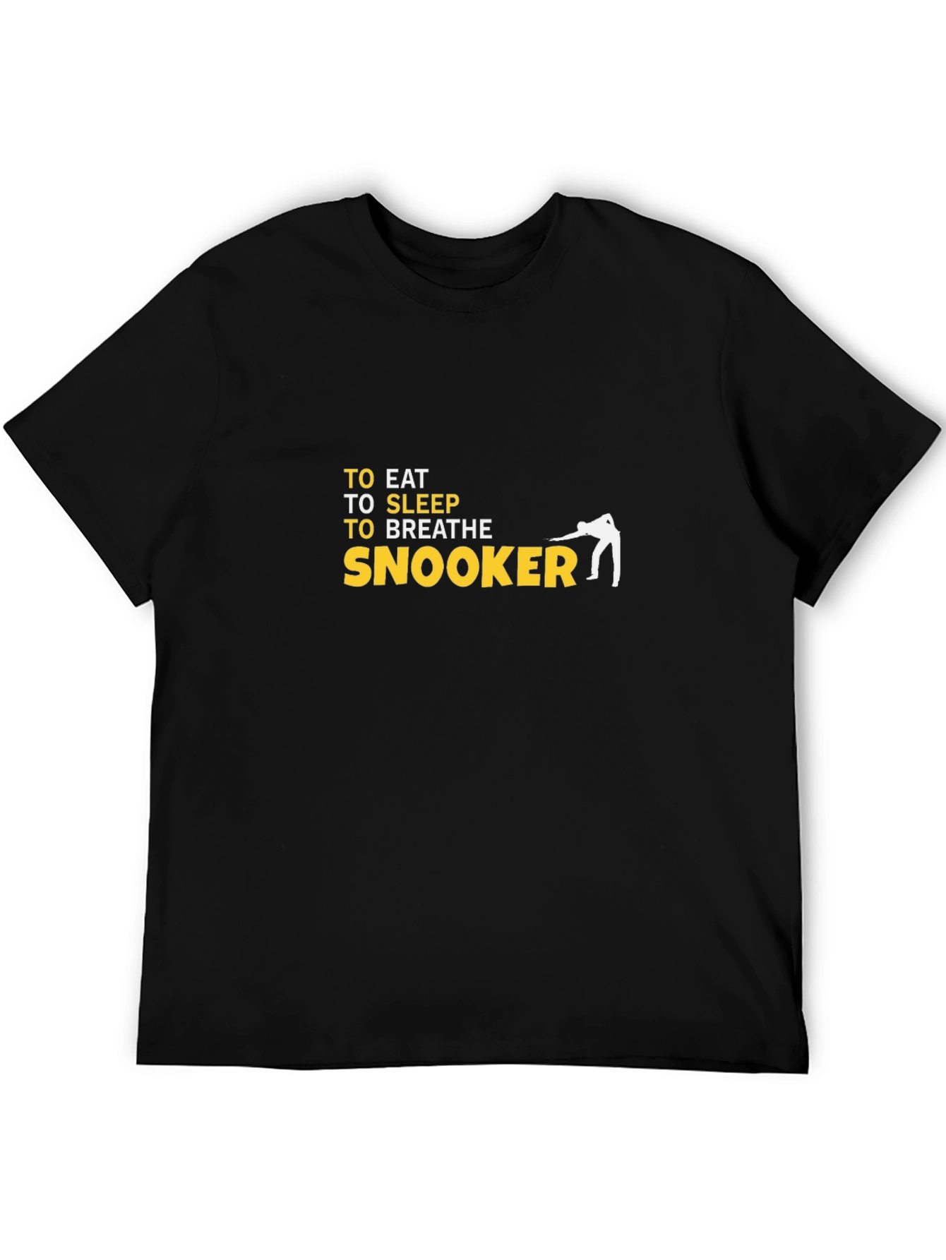 Snooker T-Shirt - Eat Sleep Breathe Snooker!