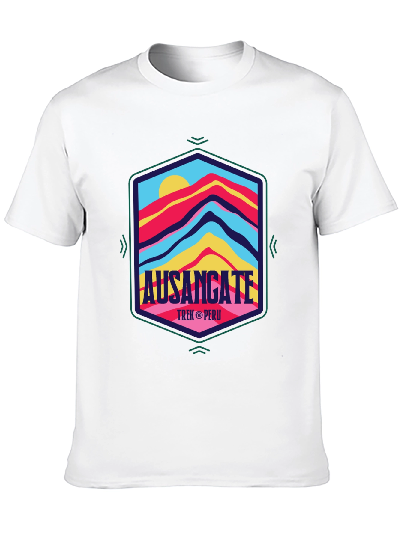 Ausanagate Trek Peru T-Shirt - Mountain Graphic Tee