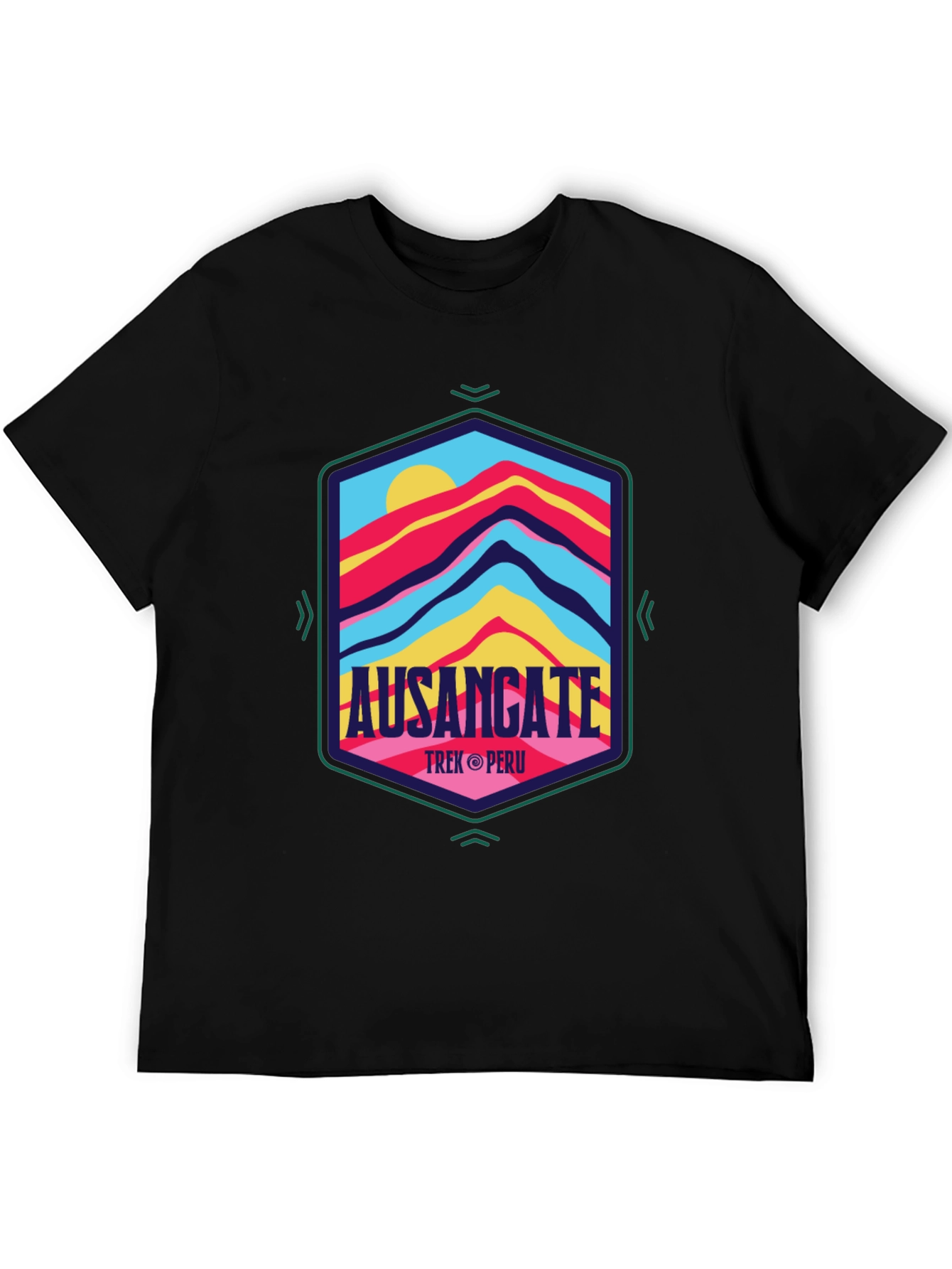 Ausanagate Trek Peru T-Shirt - Mountain Graphic Tee