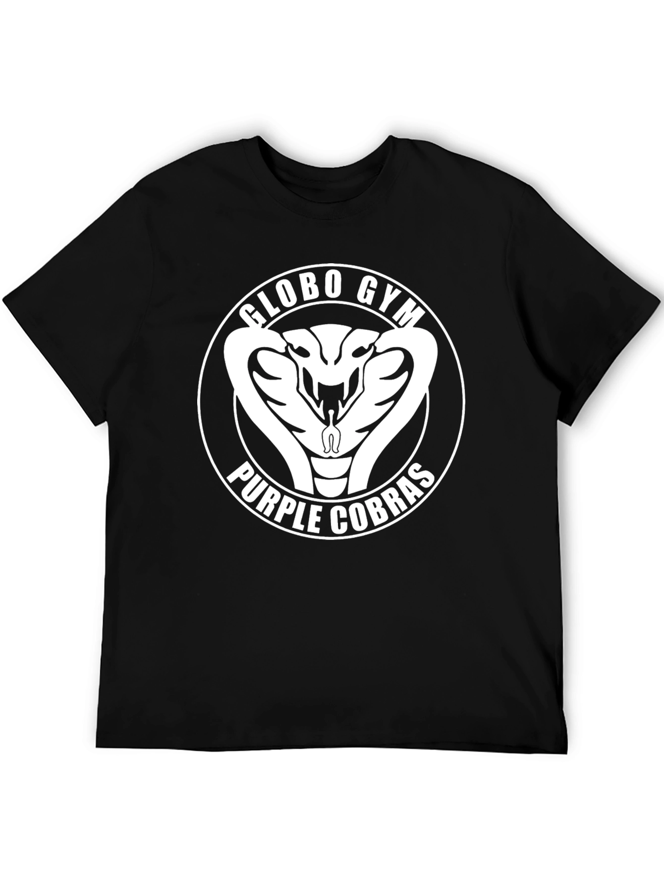 Globo Gym Purple Cobras T-Shirt Funny Dodgeball Tee