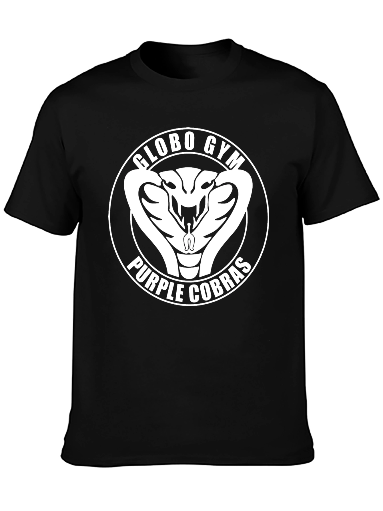 Globo Gym Purple Cobras T-Shirt Funny Dodgeball Tee