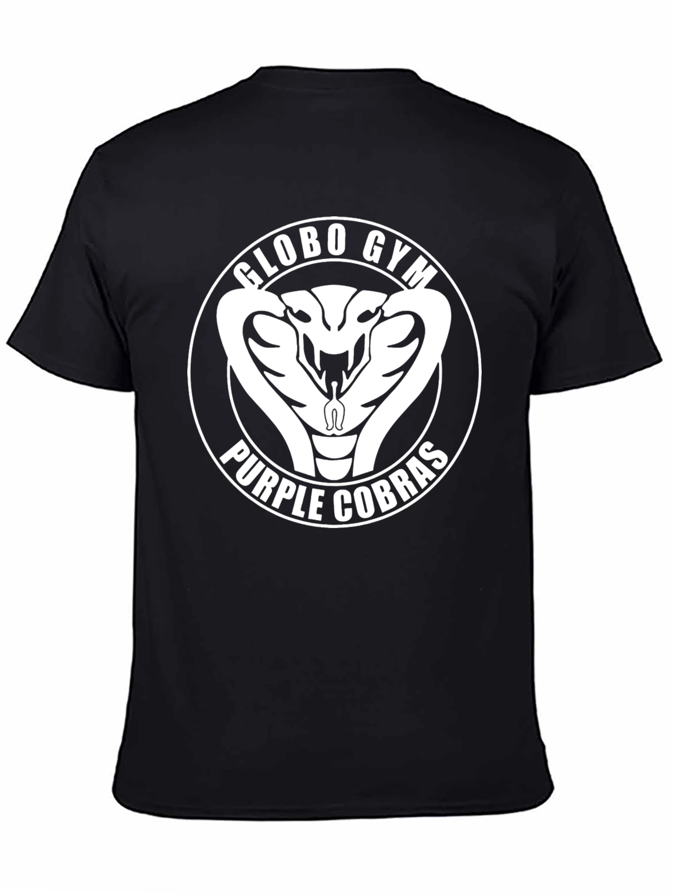 Globo Gym Purple Cobras T-Shirt Funny Dodgeball Tee