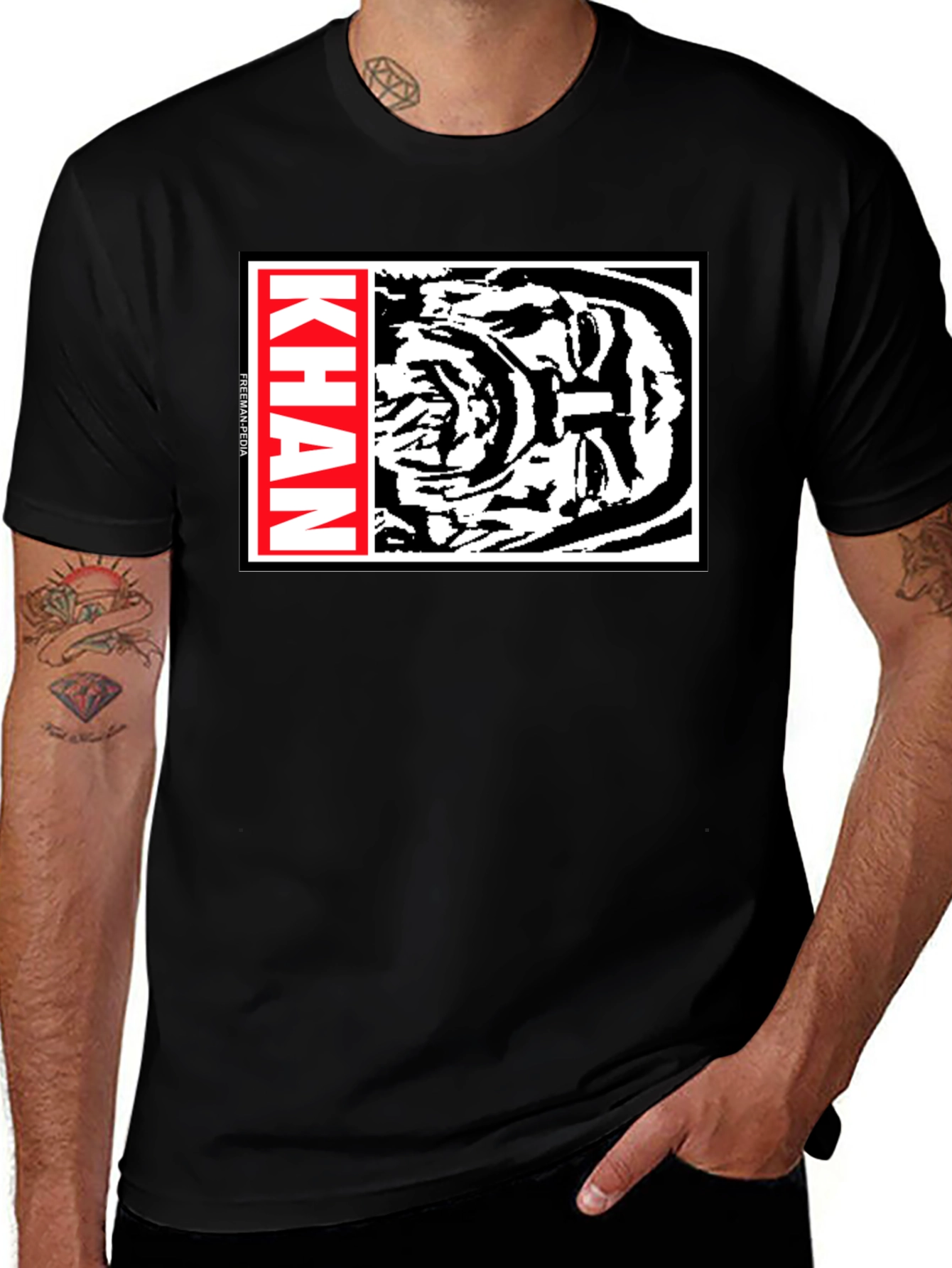 Bold Graphic Tee - Khan Tribute Shirt