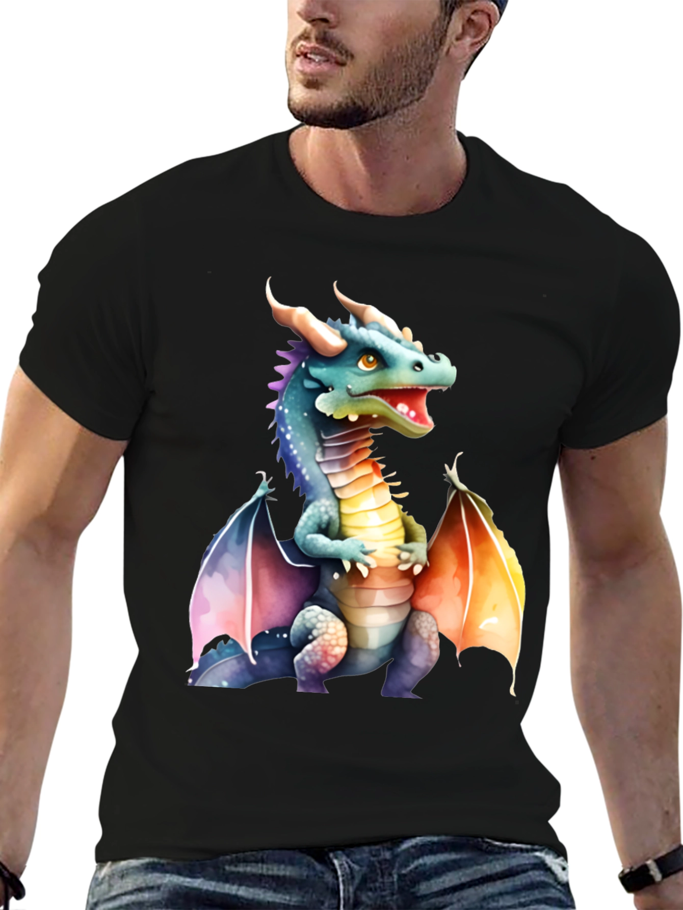 Cool Dragon Graphic Tee - Unisex