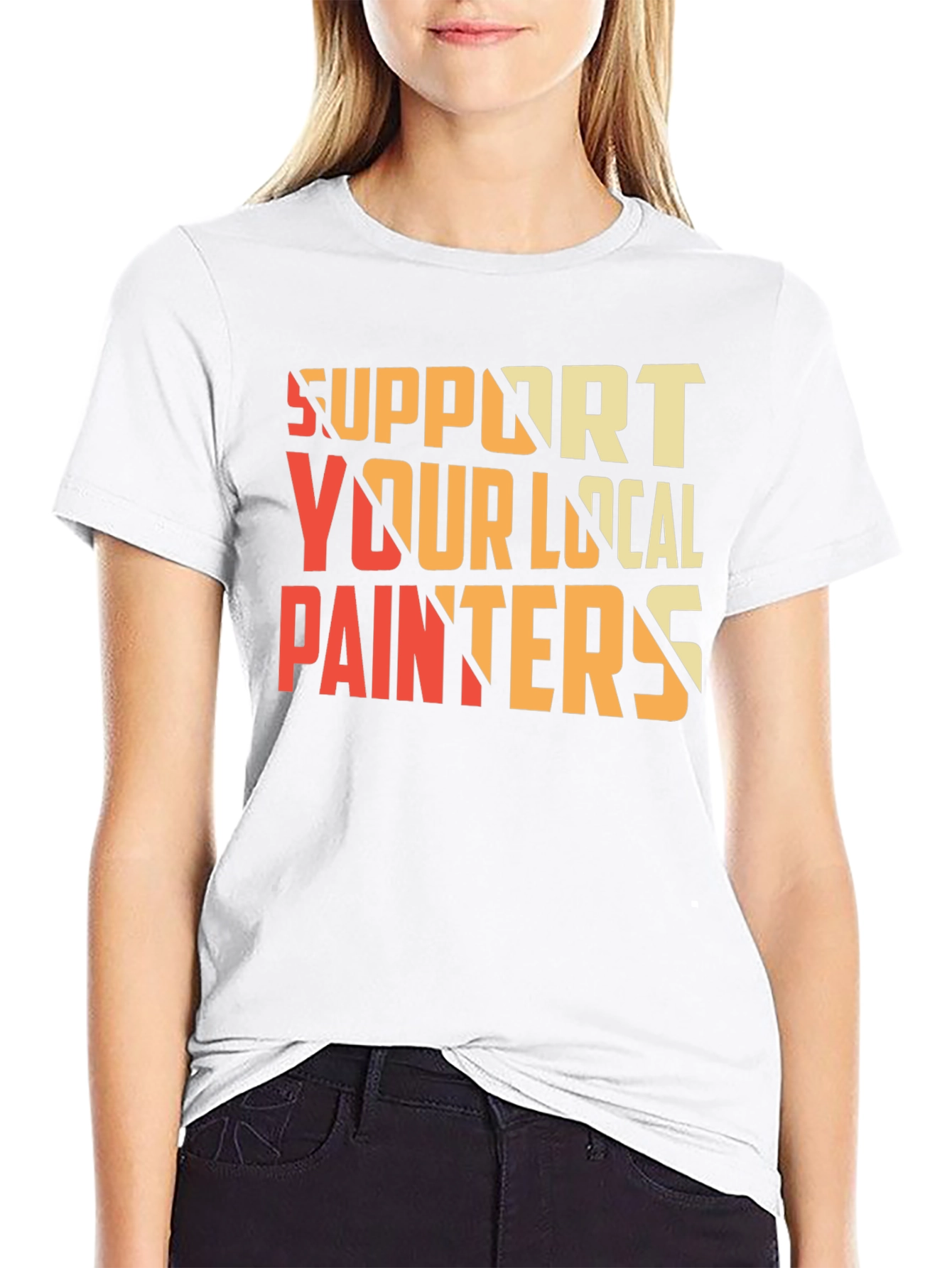 Support Your Local Painters Graphic Tee