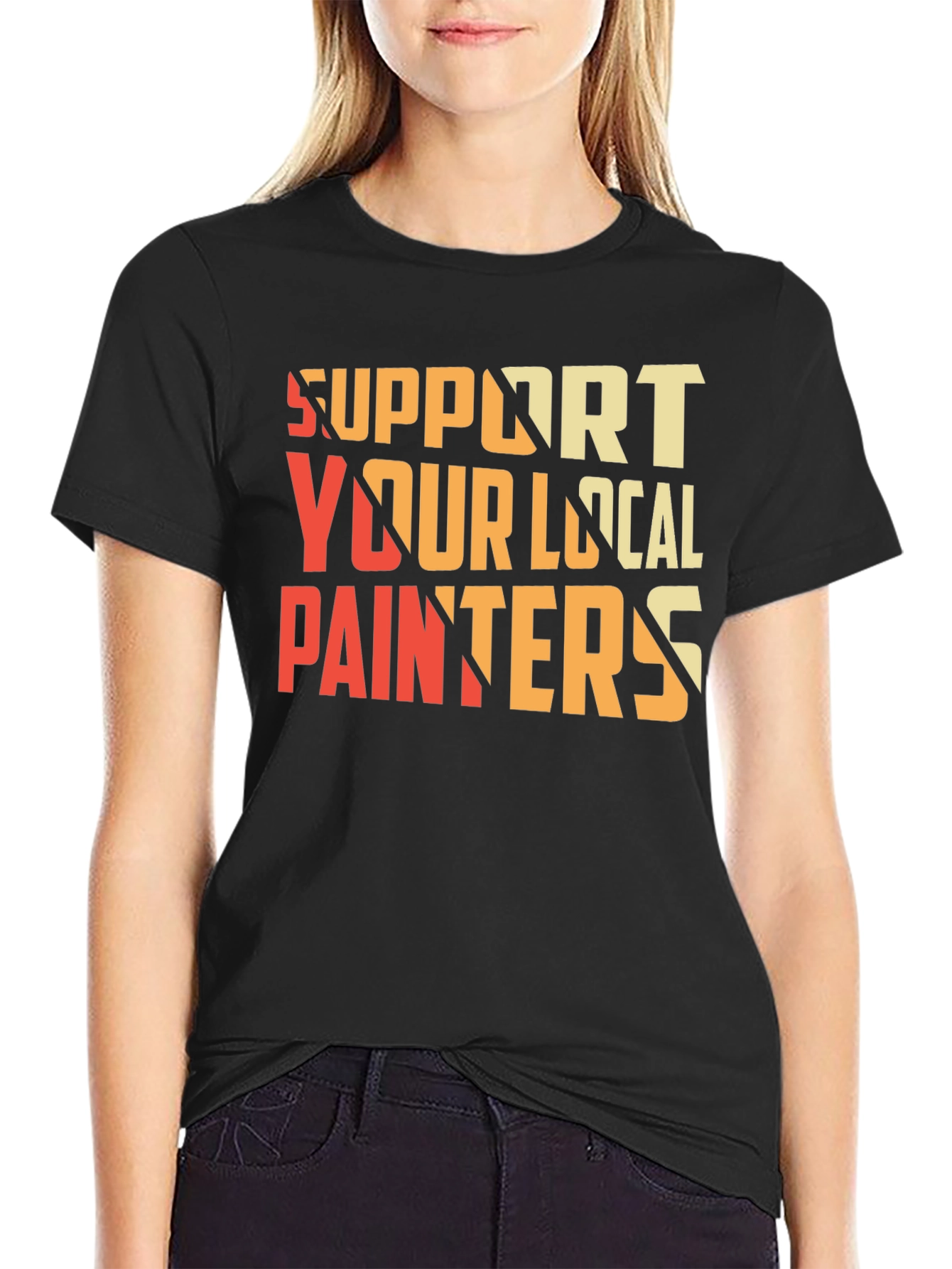 Support Your Local Painters Graphic Tee