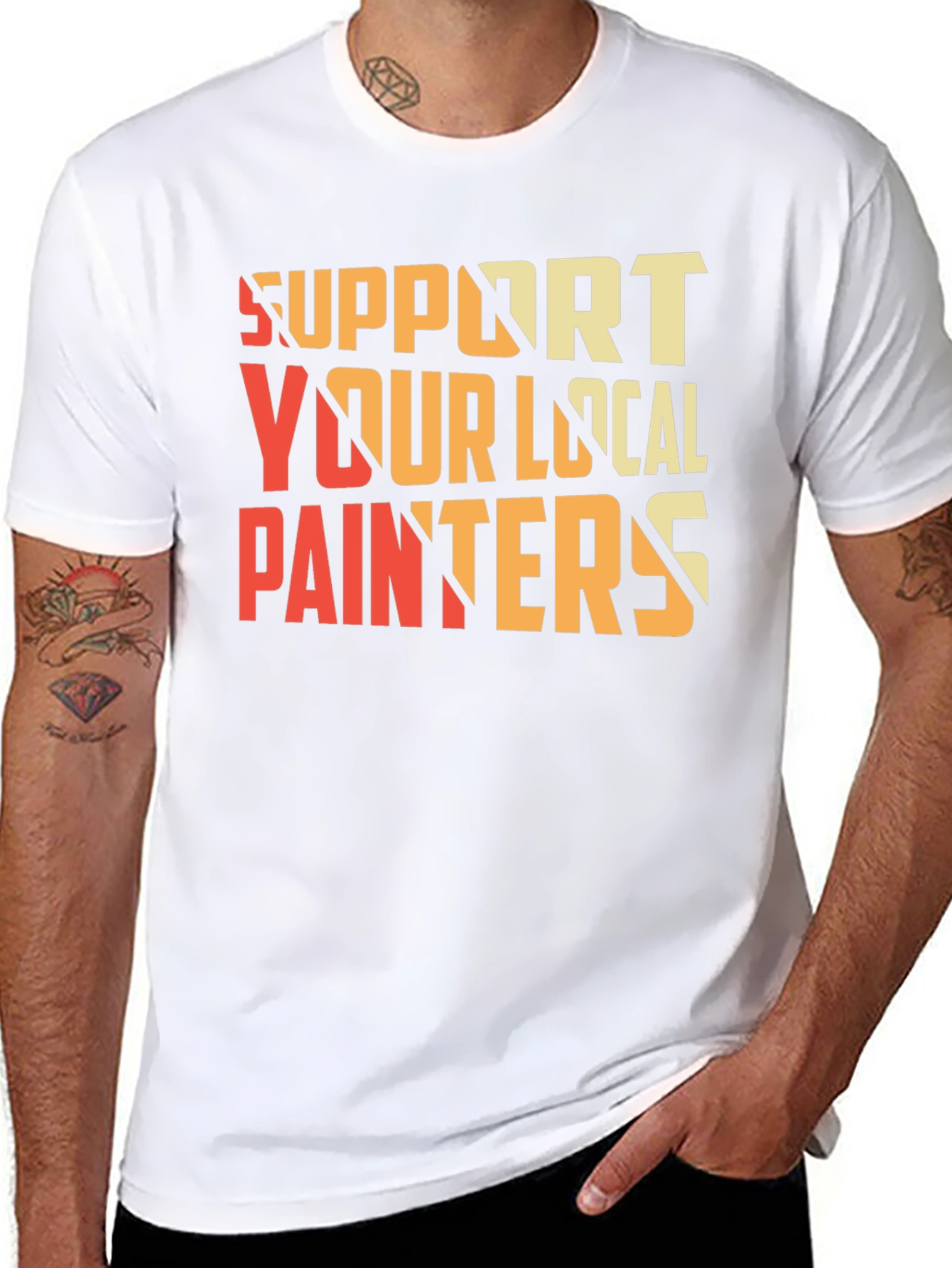 Support Your Local Painters Graphic Tee