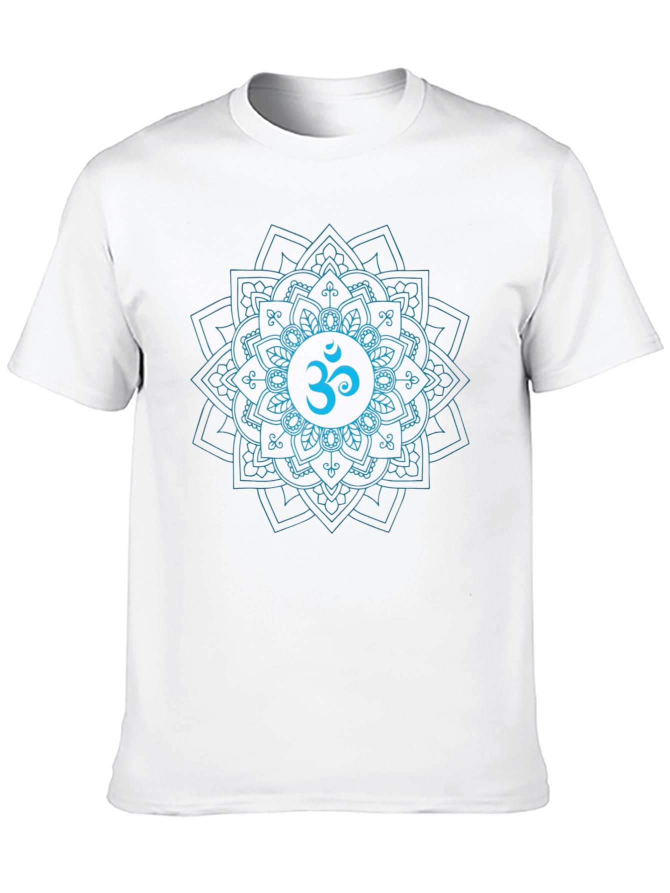 Om Mandala T-Shirt - Black Yoga Tee
