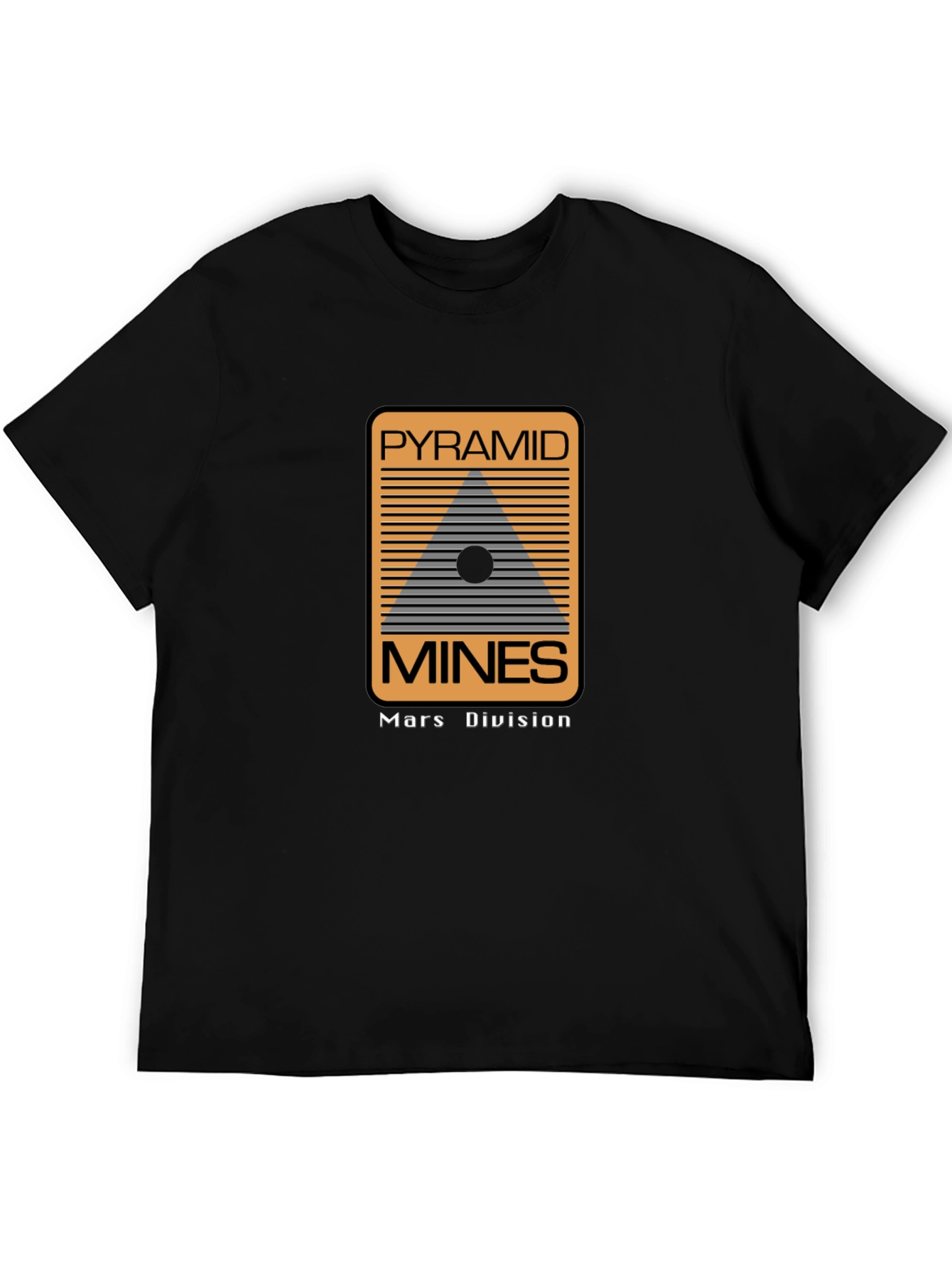 Pyramid Mines Mars Division Black T-Shirt