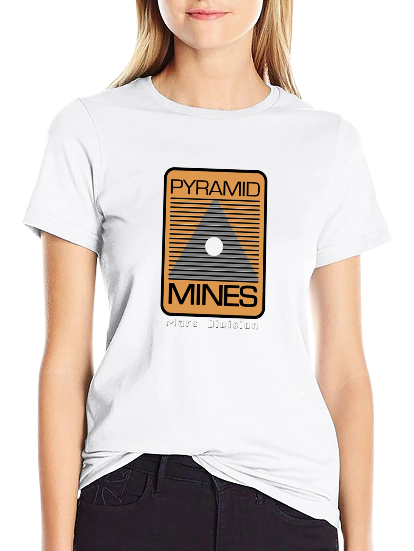 Pyramid Mines Mars Division Black T-Shirt