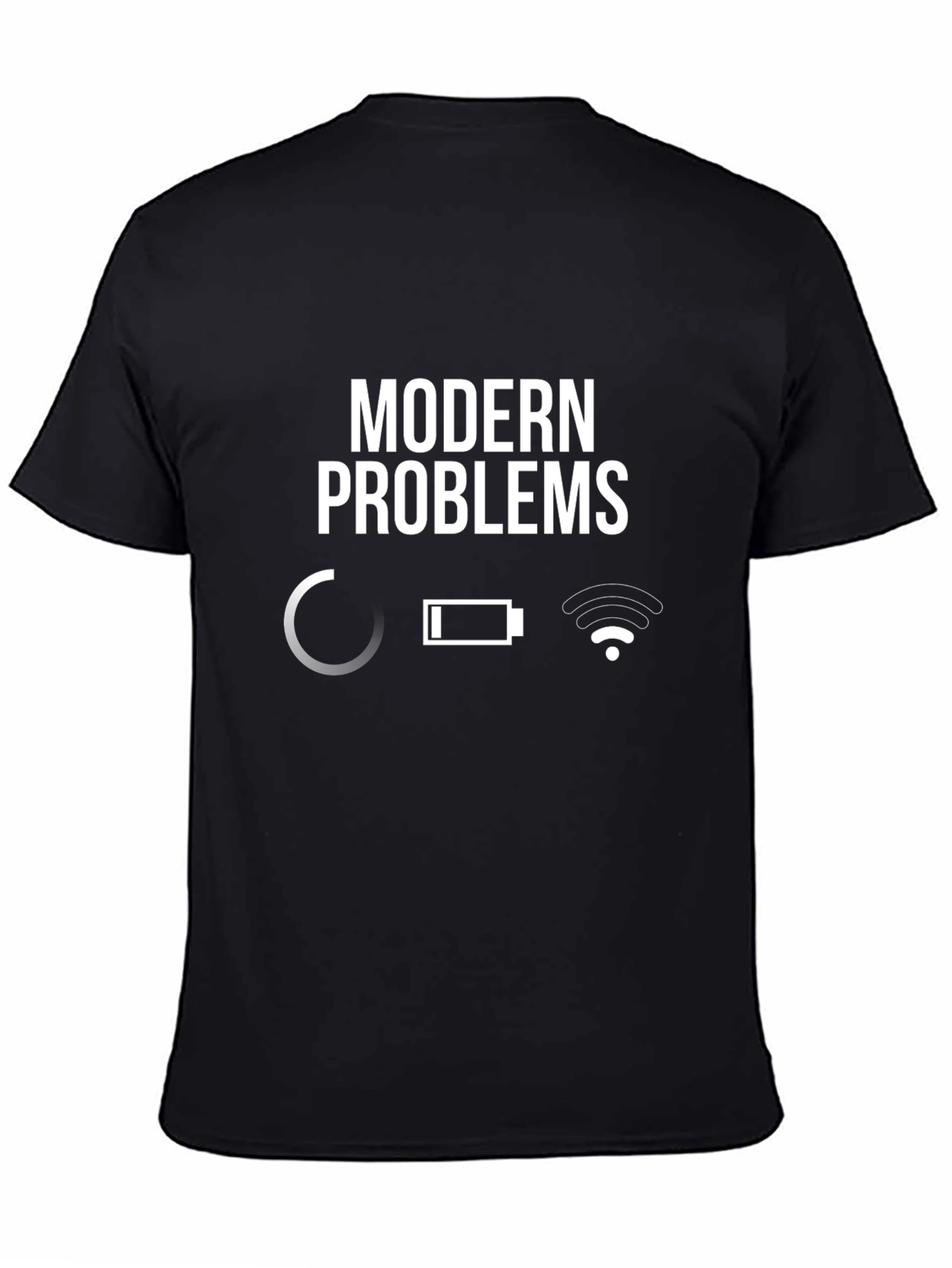 Modern Problems T-Shirt - Black