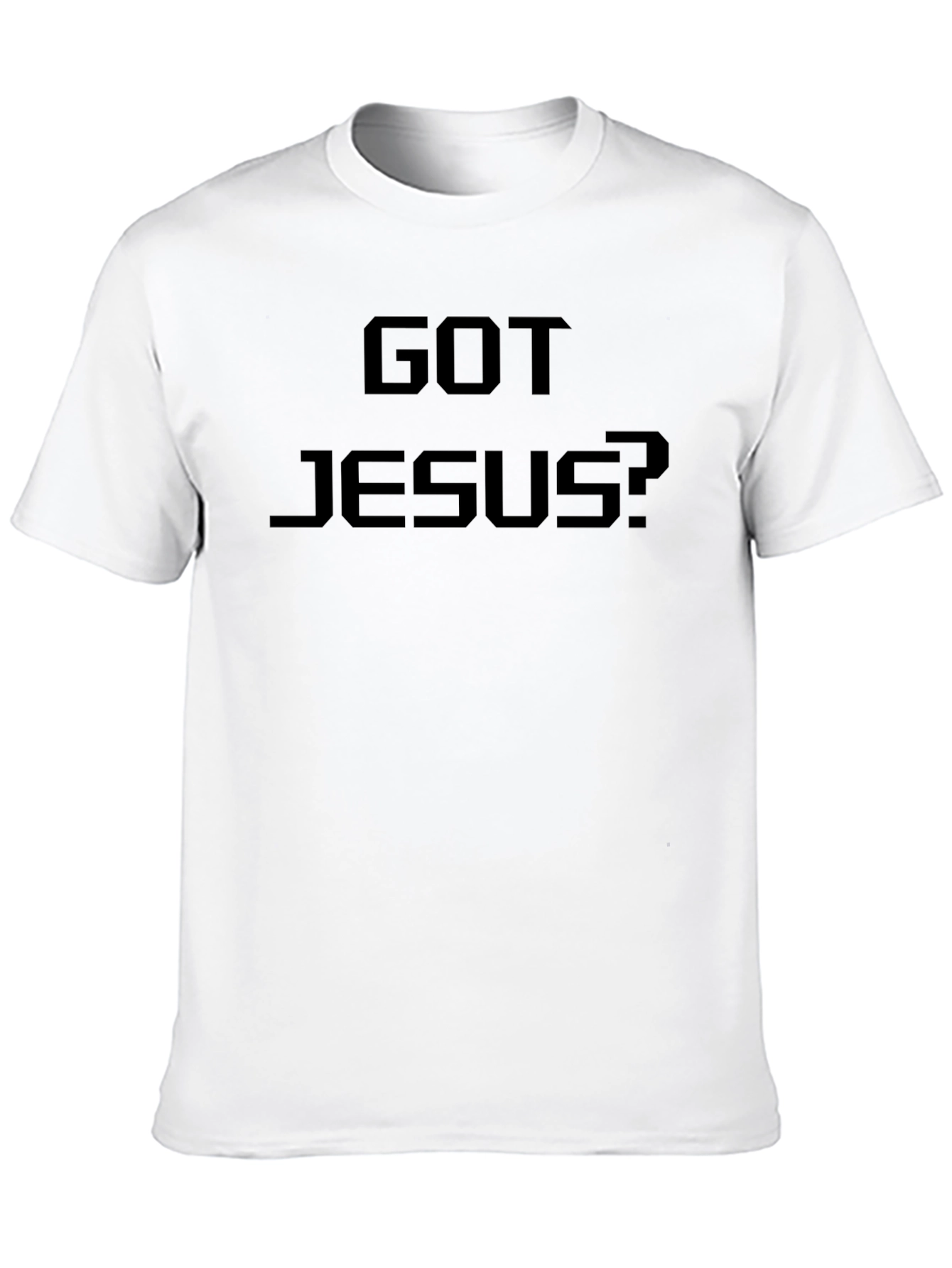 Got Jesus? Black Graphic Tee