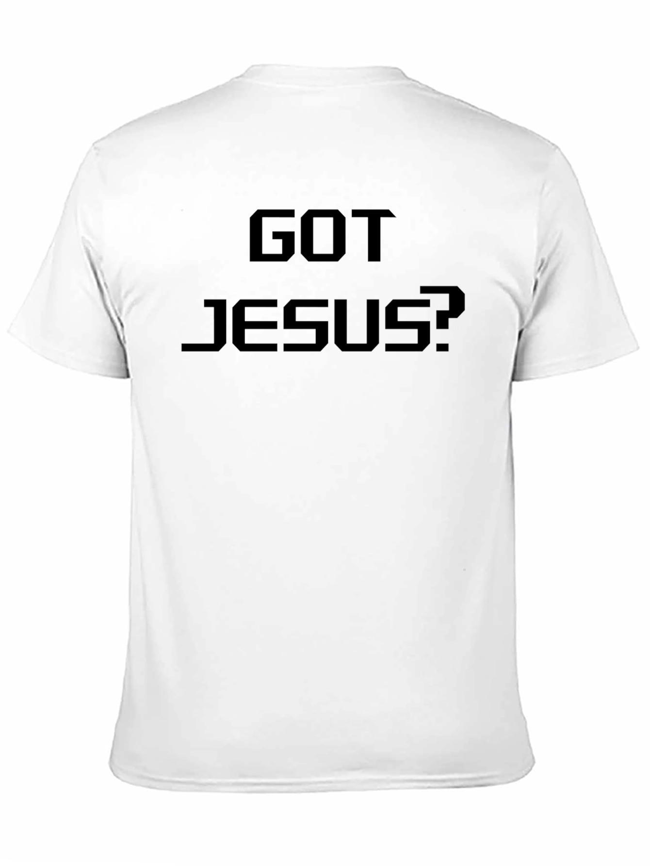 Got Jesus? Black Graphic Tee
