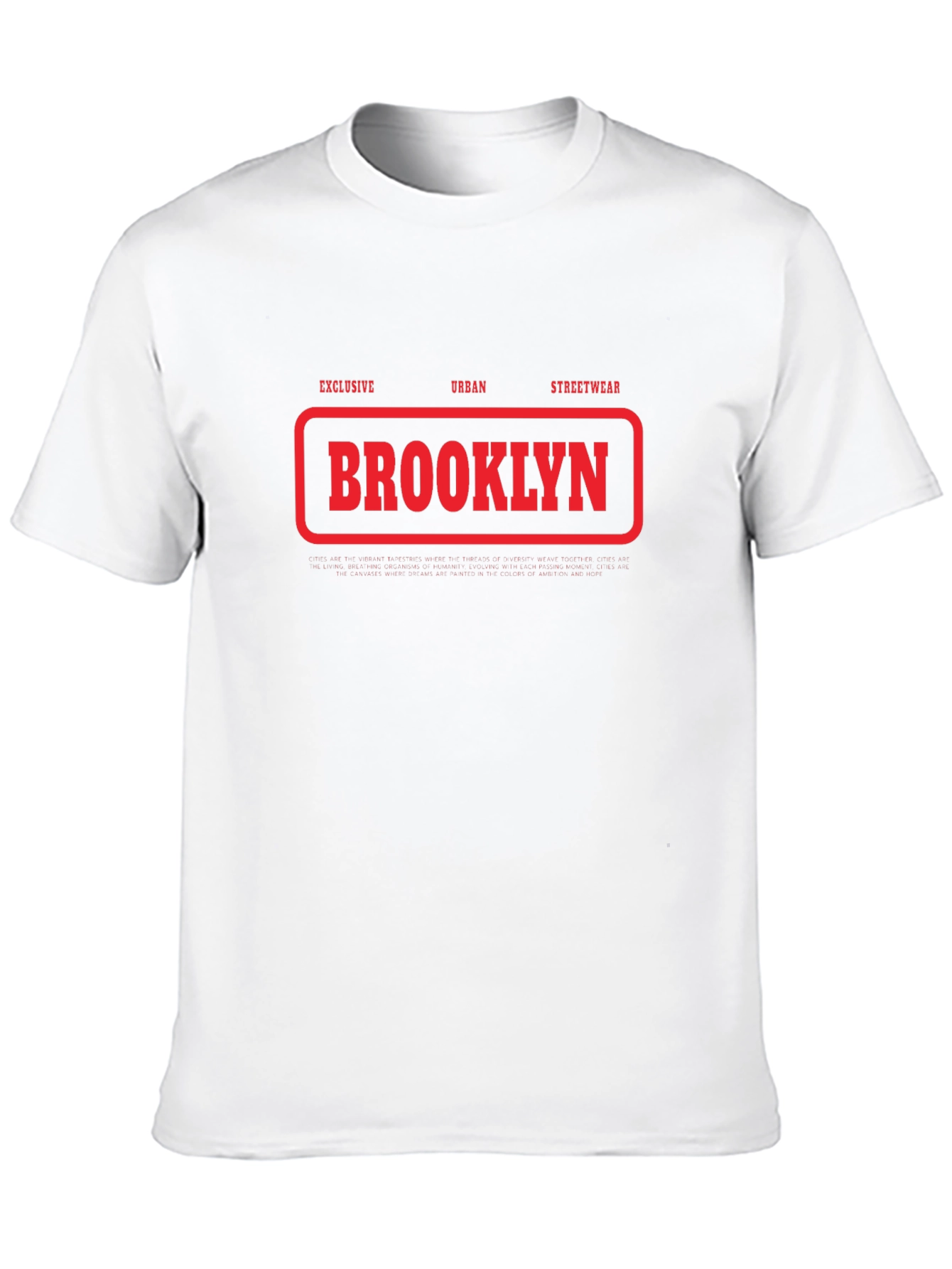Brooklyn Urban Streetwear Graphic Tee