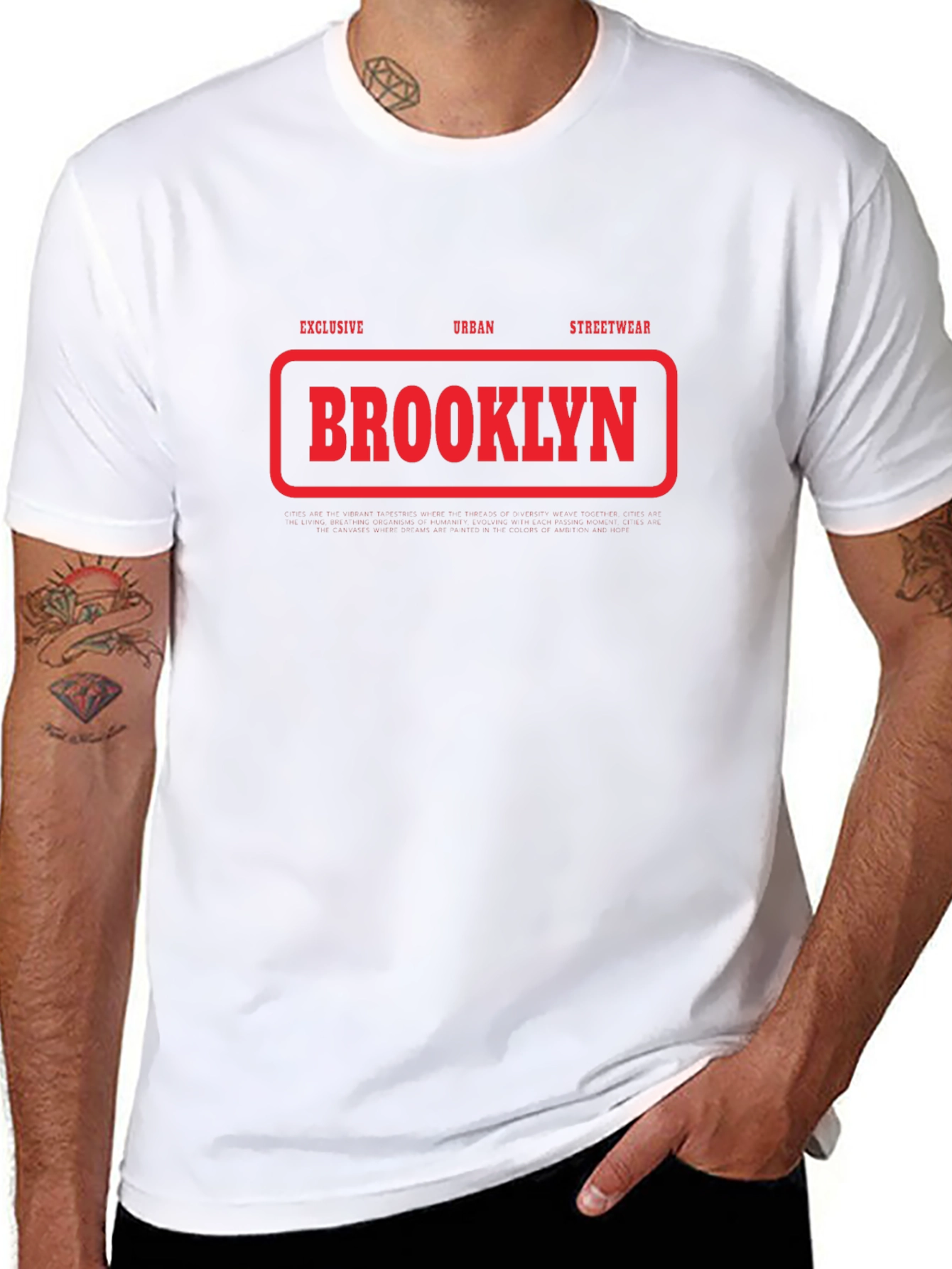 Brooklyn Urban Streetwear Graphic Tee