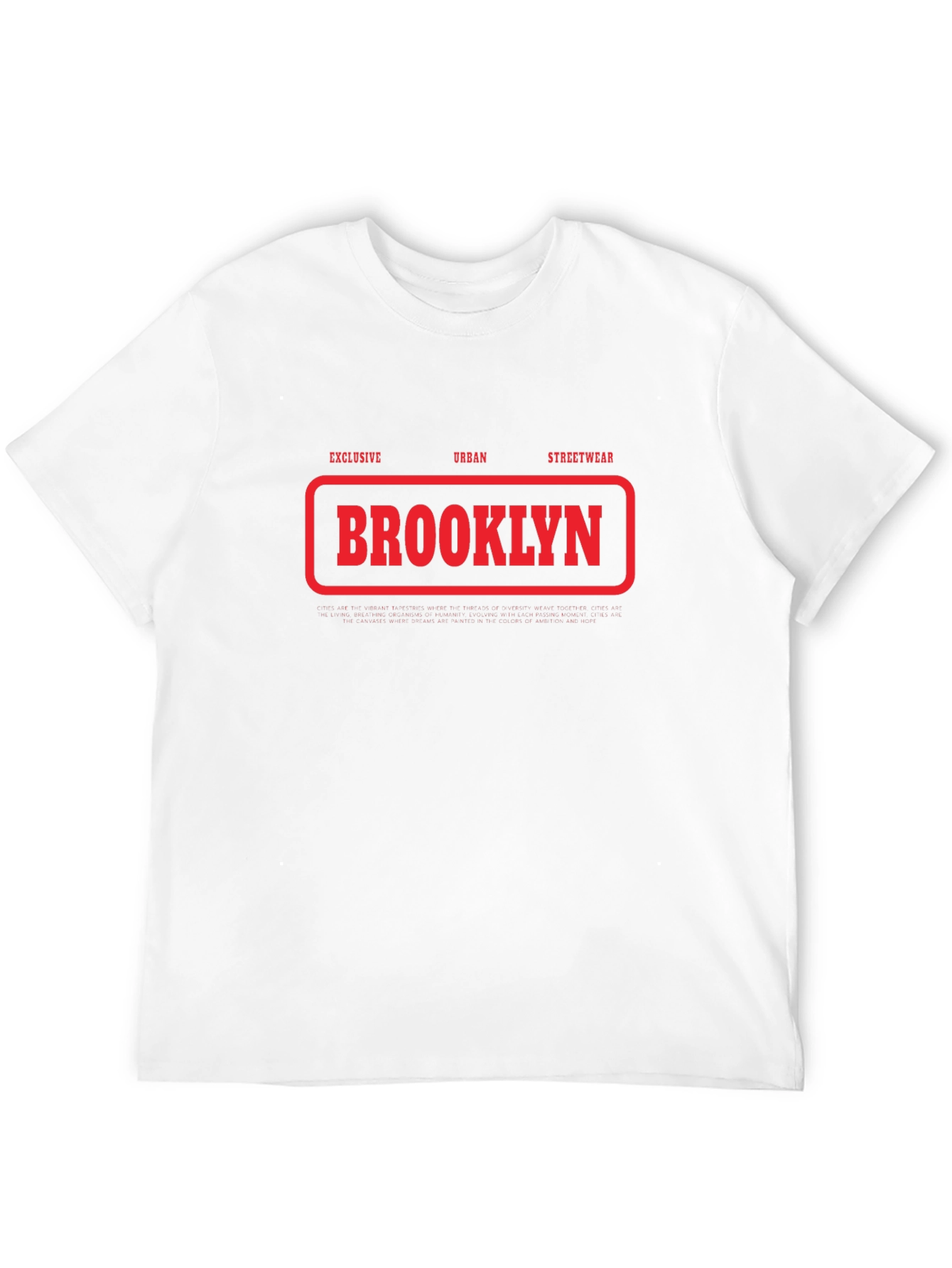 Brooklyn Urban Streetwear Graphic Tee