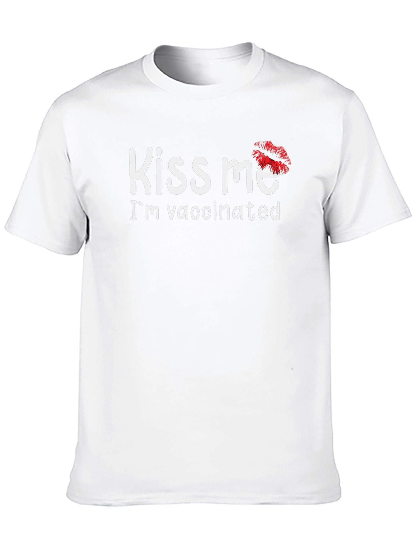 Kiss Me Im Vaccinated T-Shirt