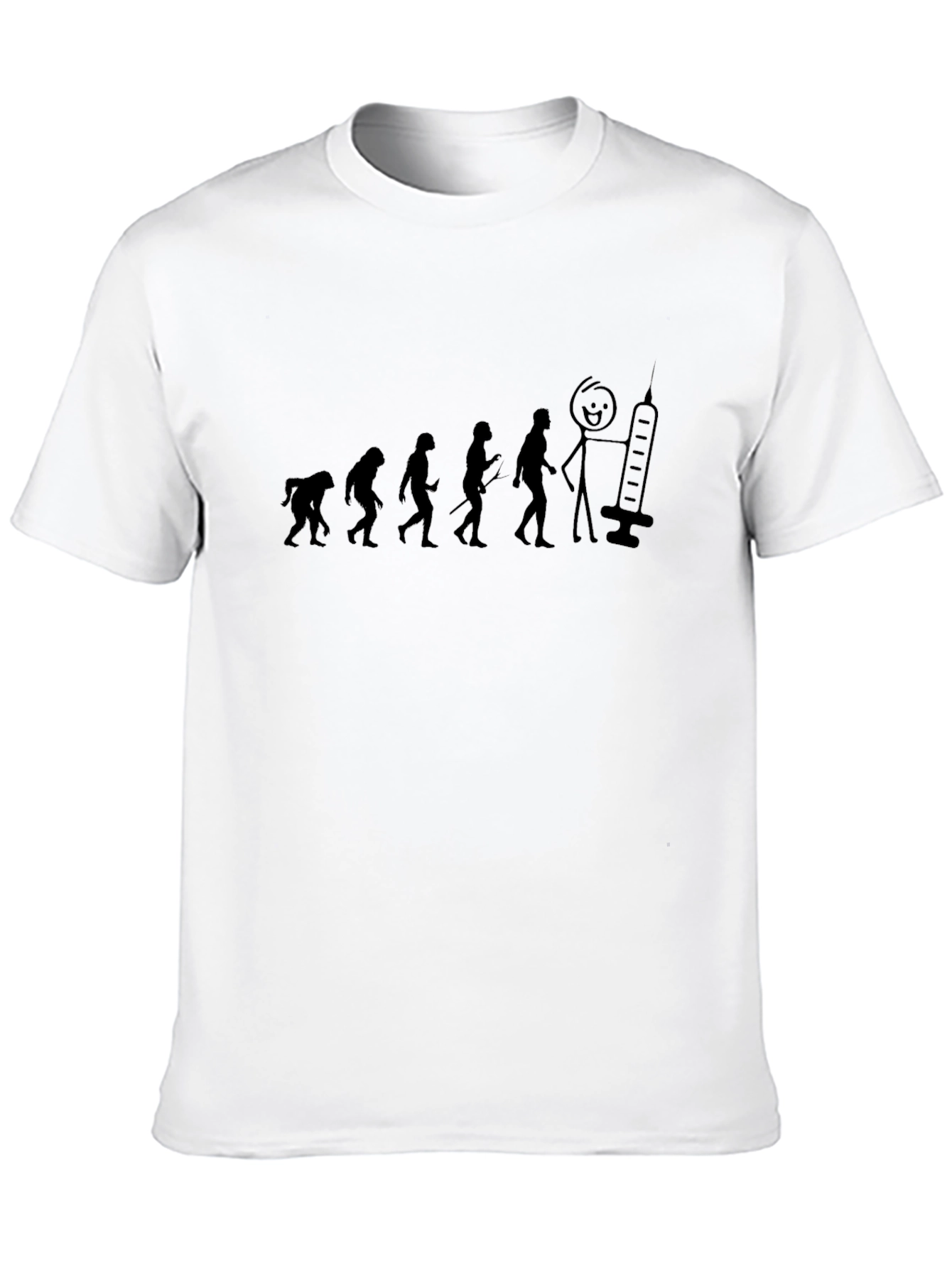 Evolution of Vaccination Graphic T-Shirt