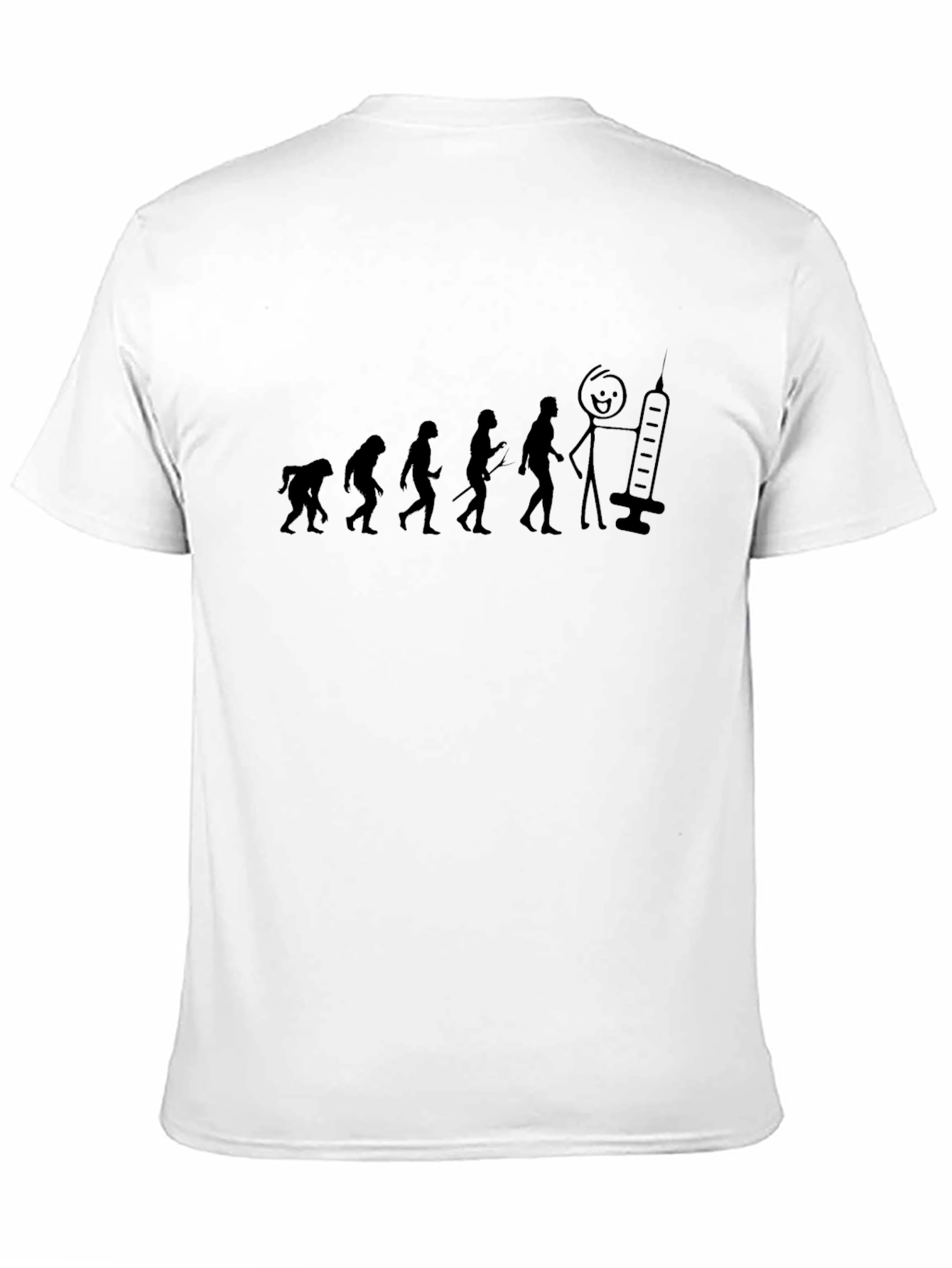Evolution of Vaccination Graphic T-Shirt