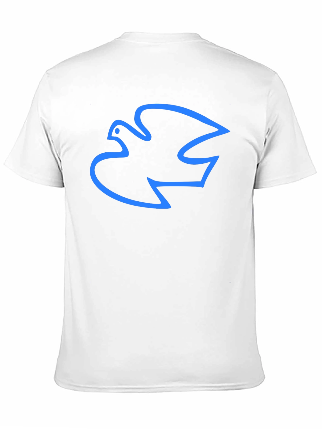 Dove Outline Graphic Black T-Shirt