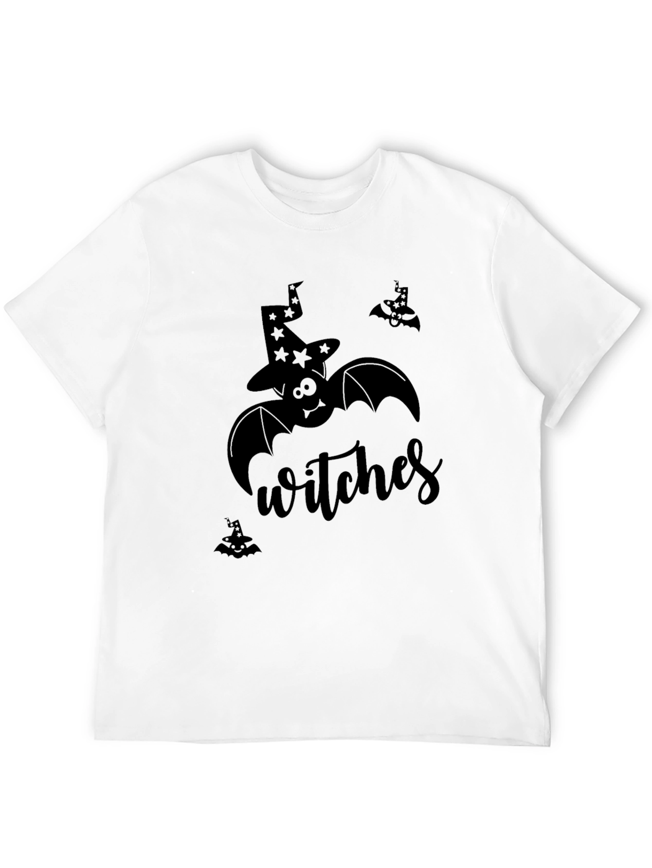 Witches Bat Graphic T-Shirt - Halloween
