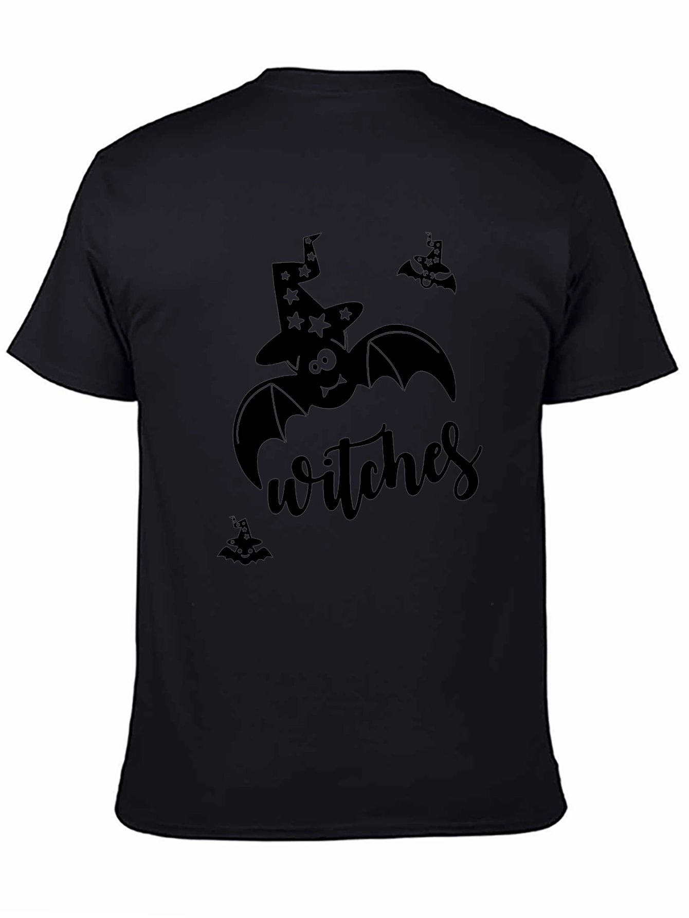 Witches Bat Graphic T-Shirt - Halloween