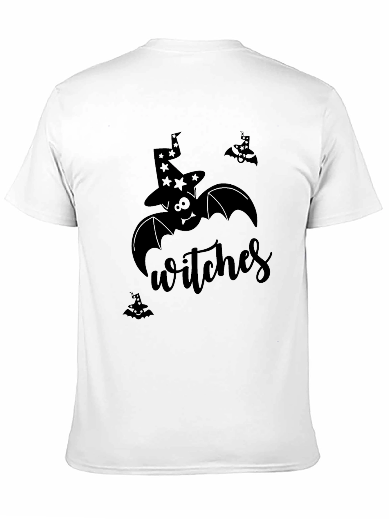 Witches Bat Graphic T-Shirt - Halloween