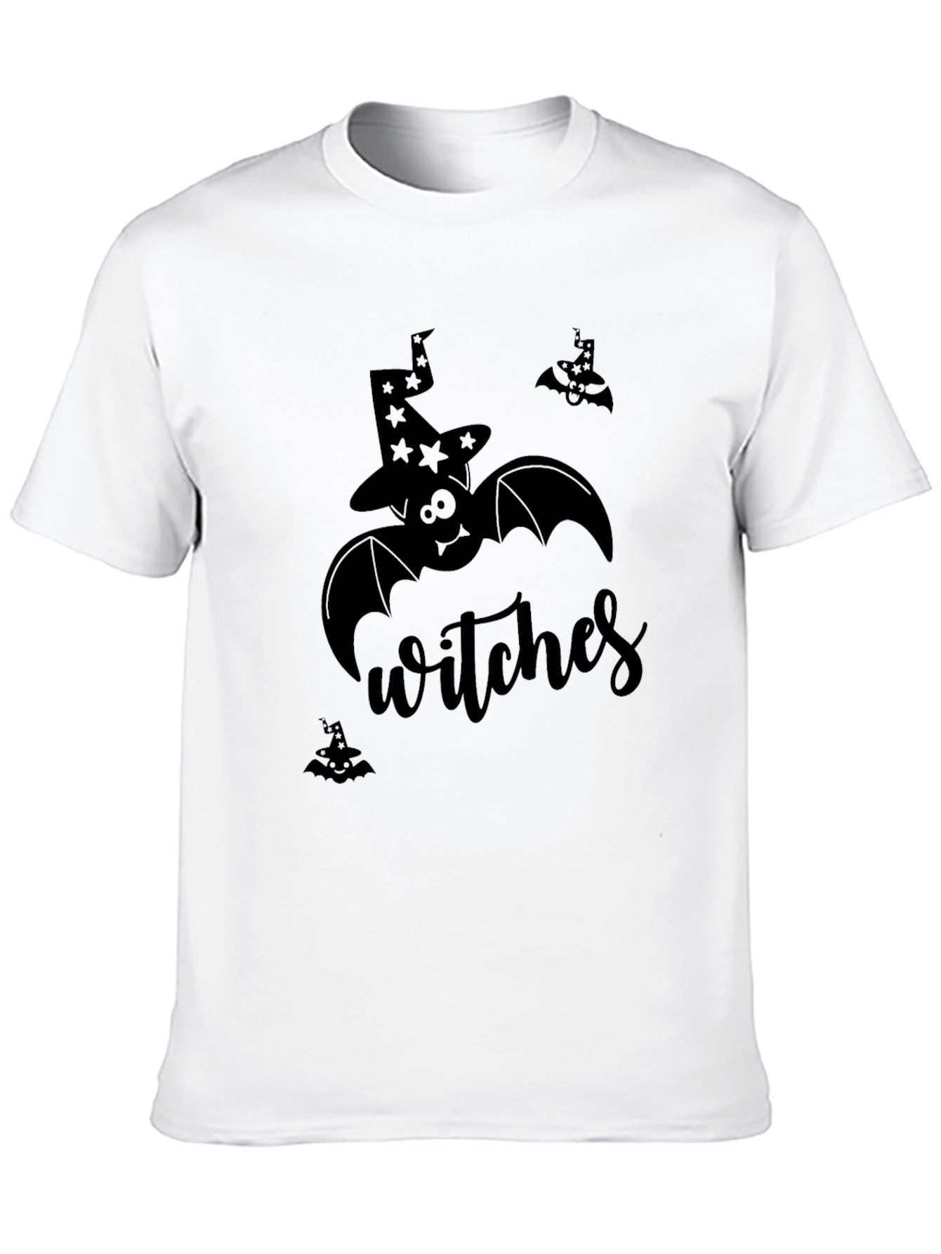 Witches Bat Graphic T-Shirt - Halloween