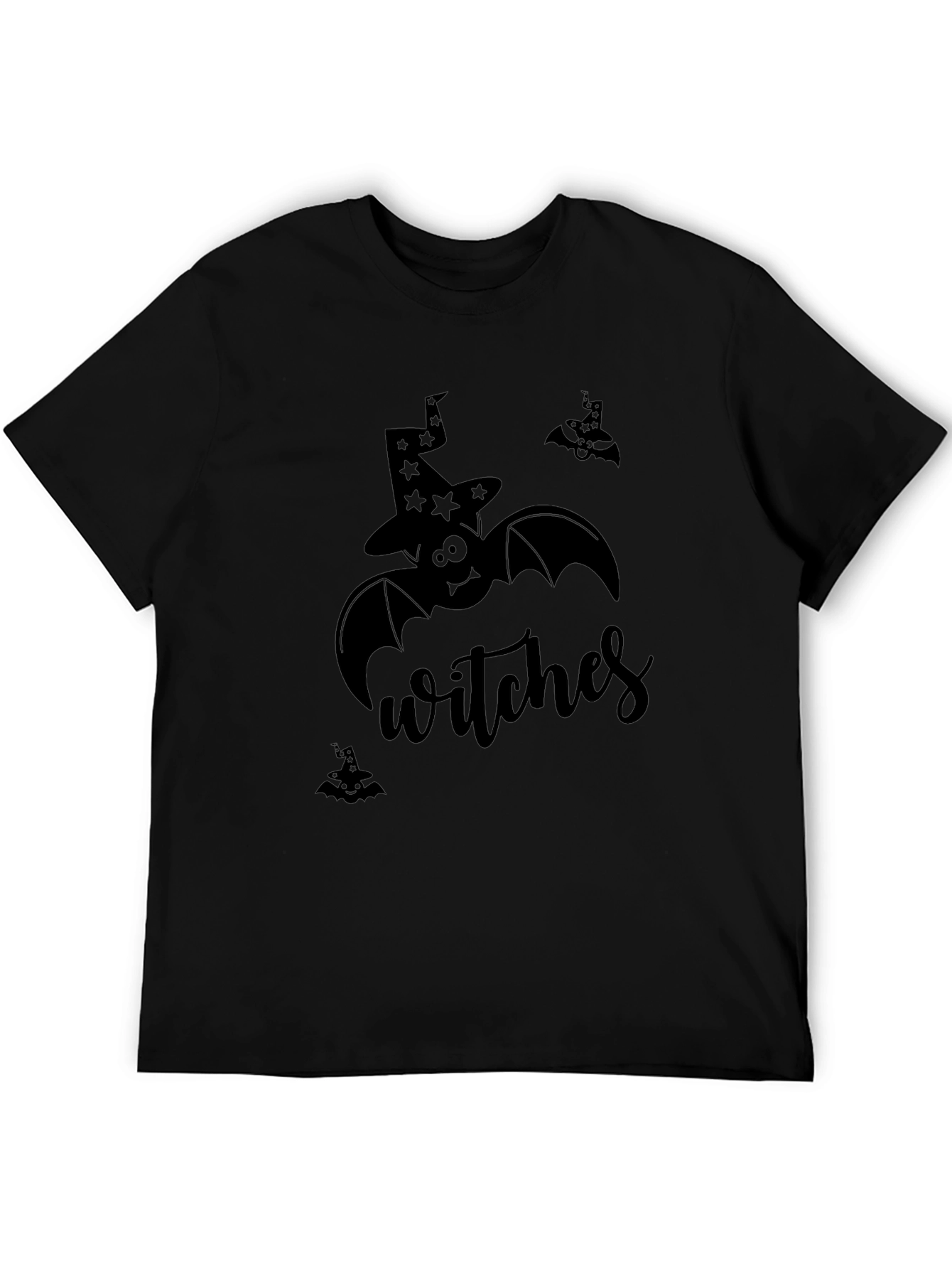 Witches Bat Graphic T-Shirt - Halloween