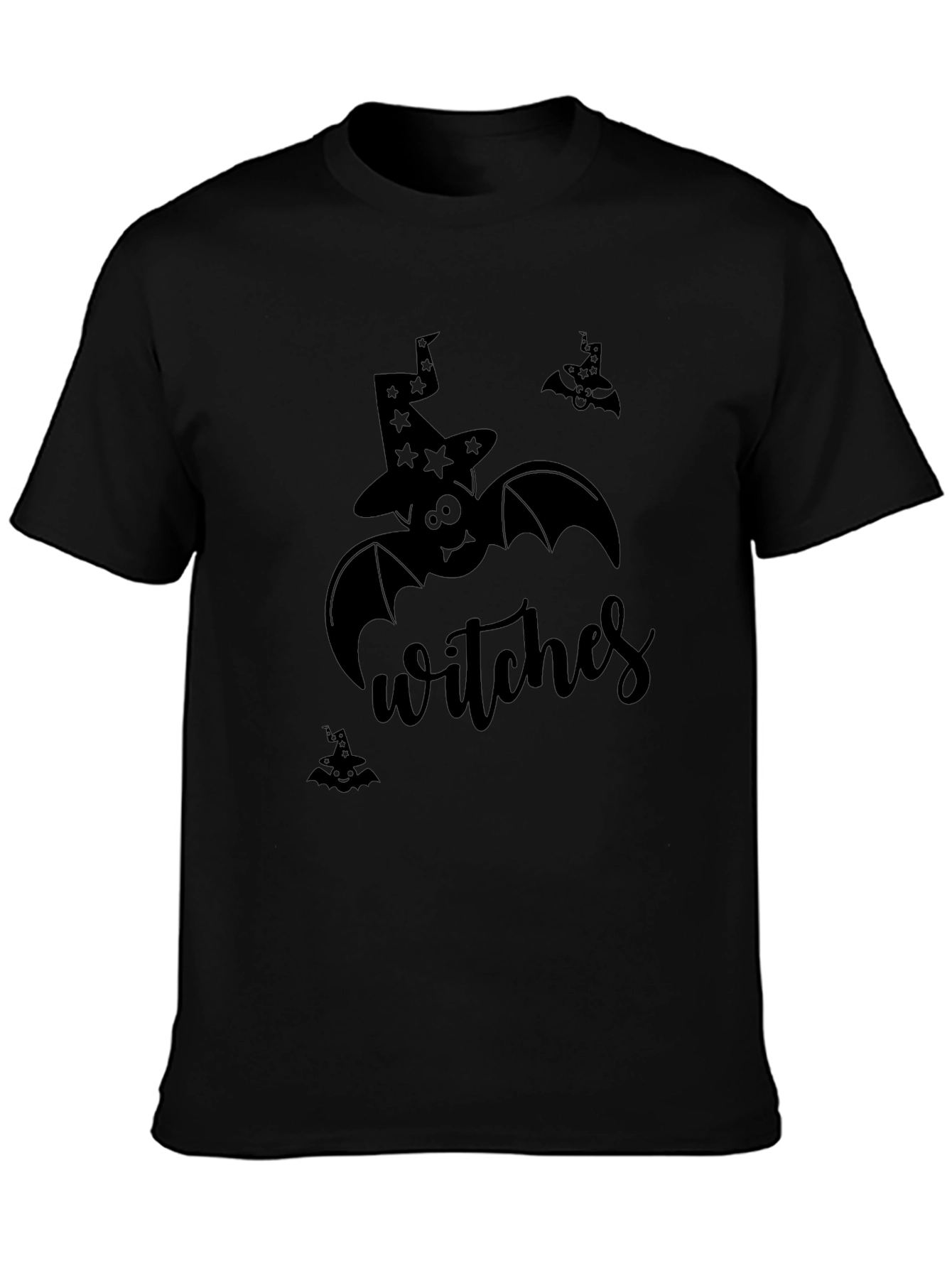 Witches Bat Graphic T-Shirt - Halloween
