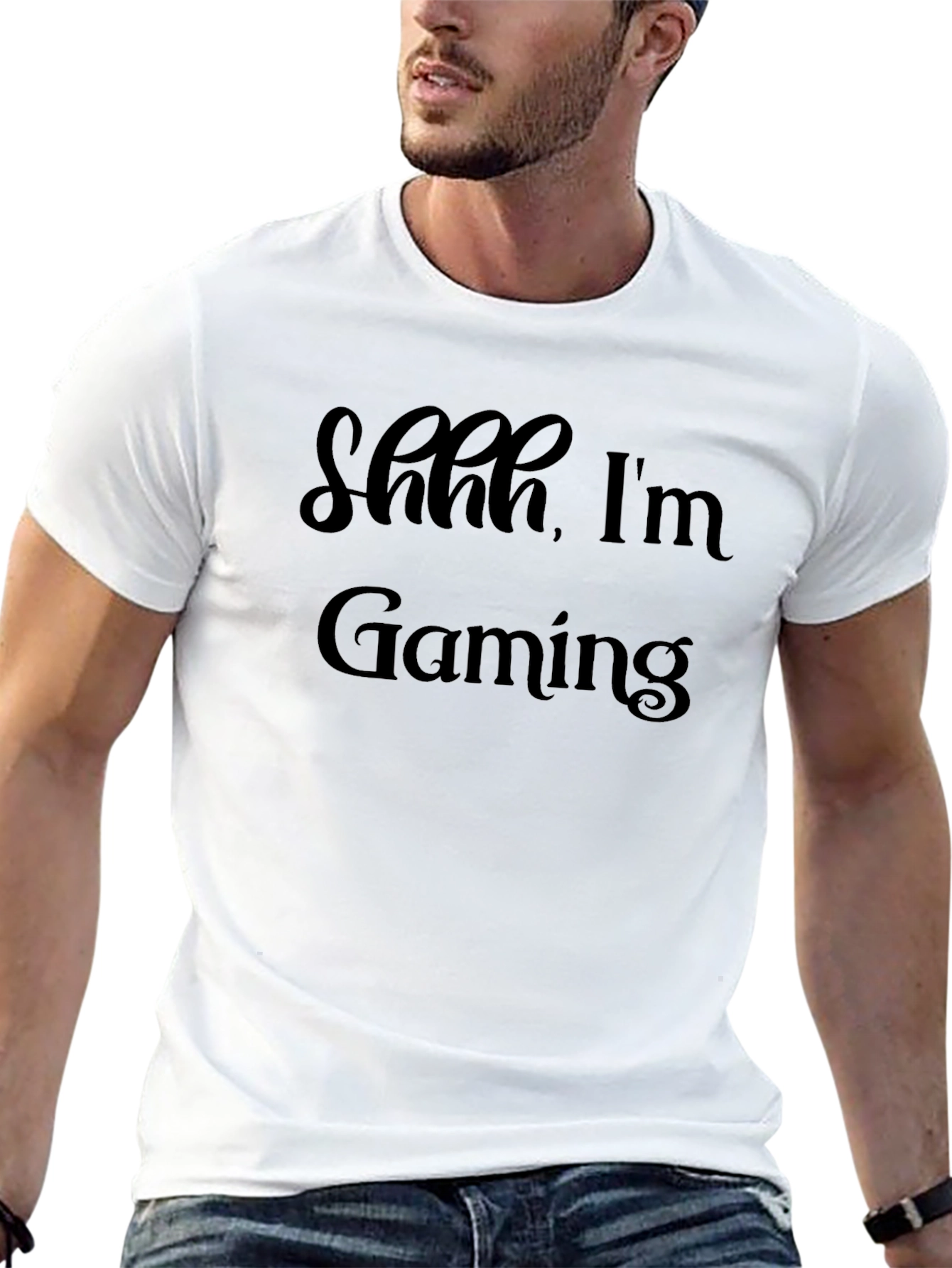 Shhh Im Gaming T-Shirt - Gamer Apparel