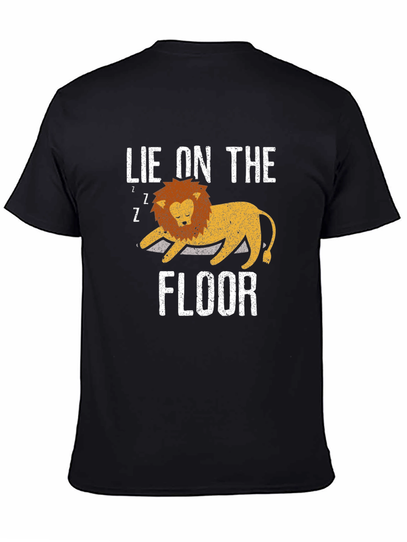 Lie on the Floor Lion Graphic Tee