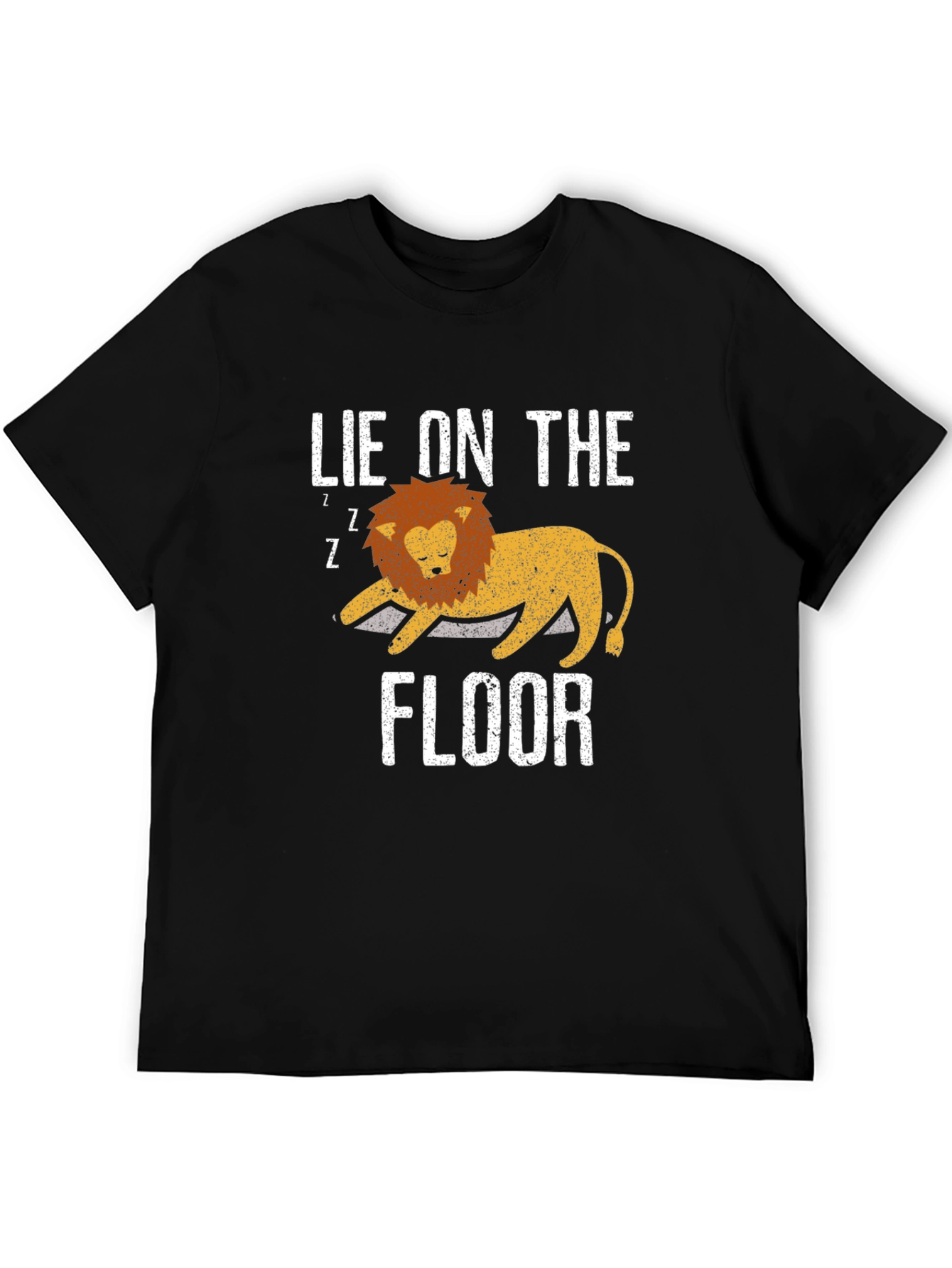 Lie on the Floor Lion Graphic Tee