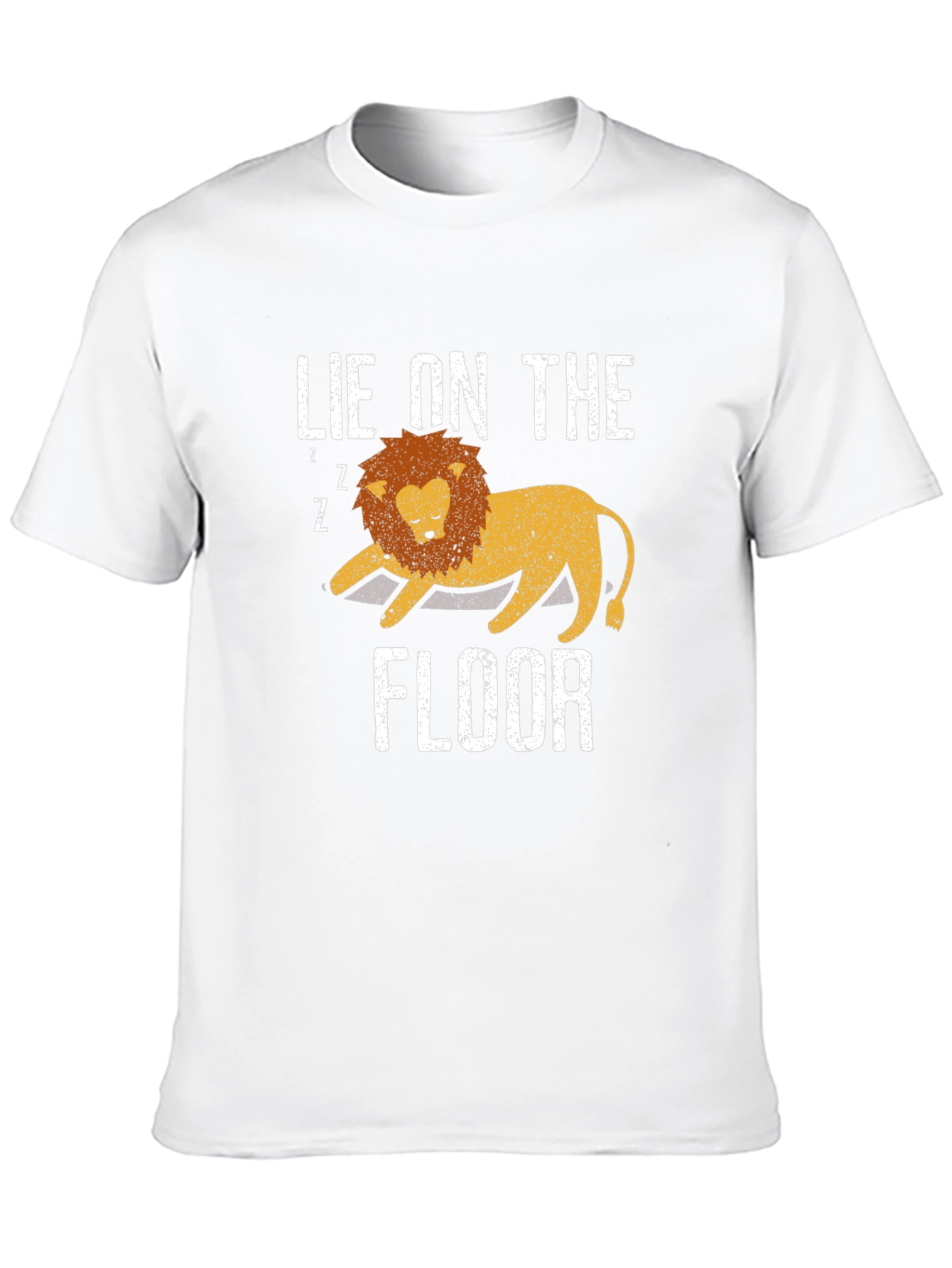 Lie on the Floor Lion Graphic Tee