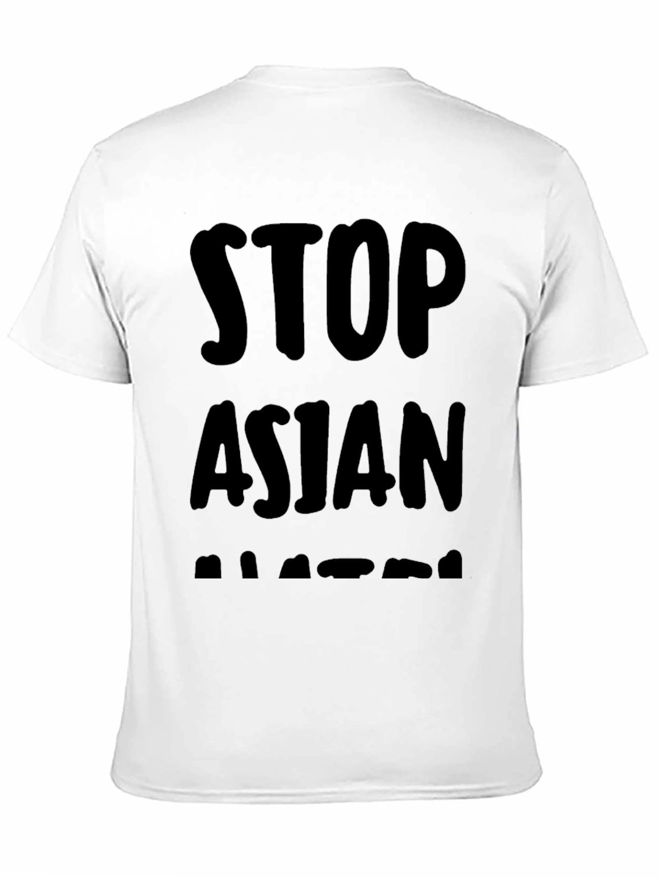 Stop Asian Hate Black T-Shirt