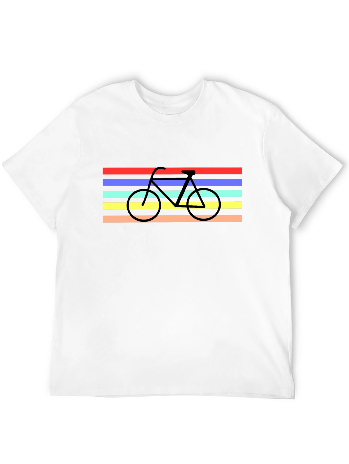 Retro Bike Graphic Tee - Stylish Comfort
