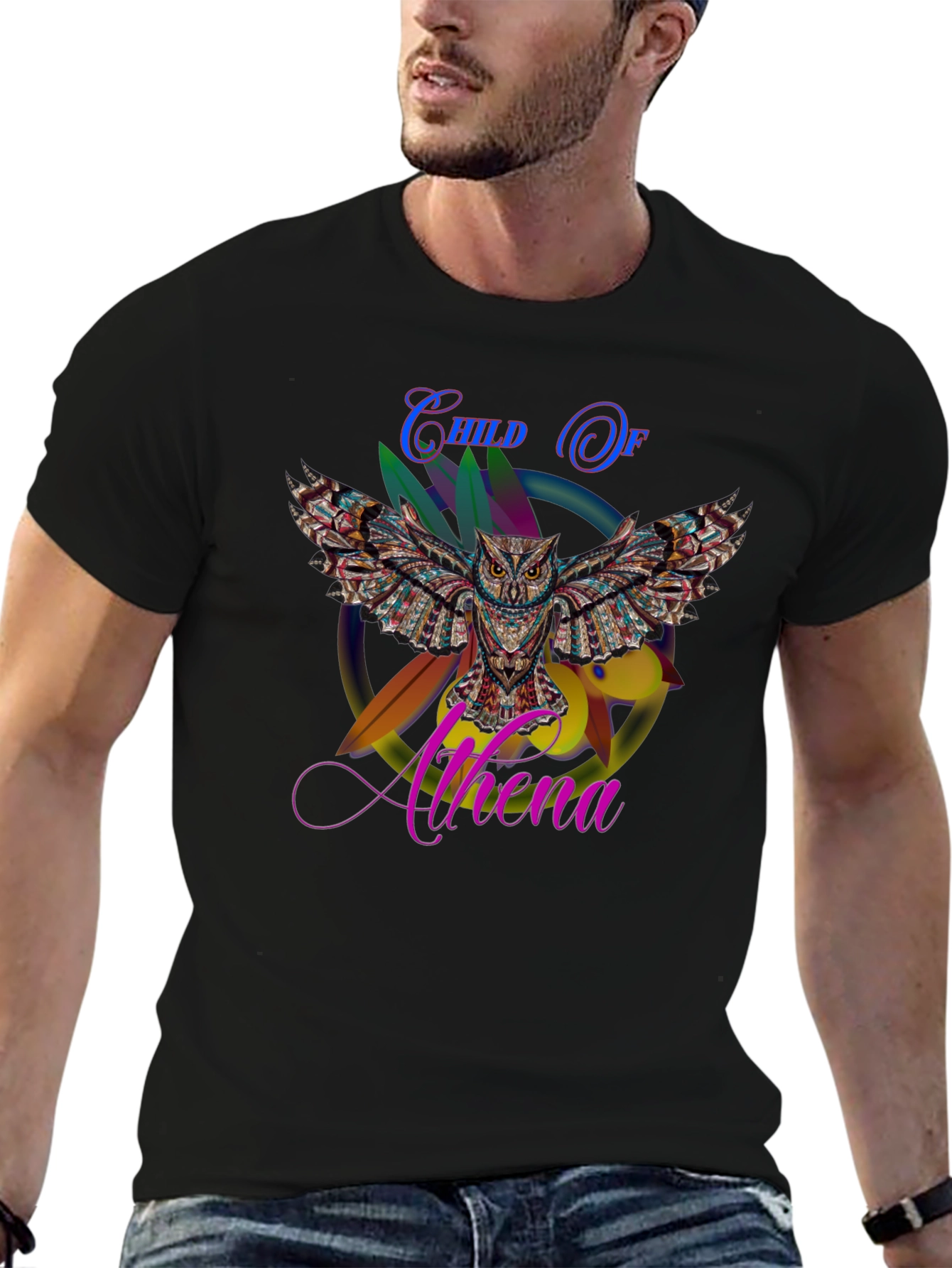 Child of Athena Owl T-Shirt