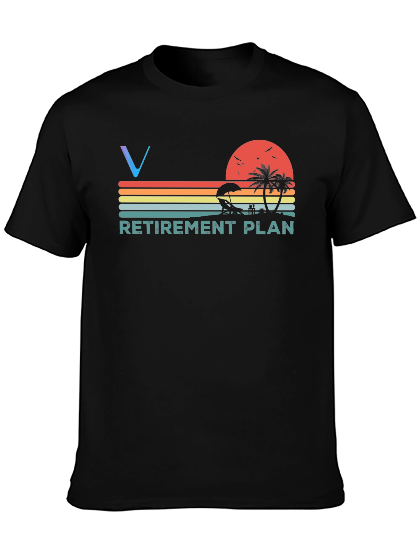 Retirement Plan Graphic T-Shirt