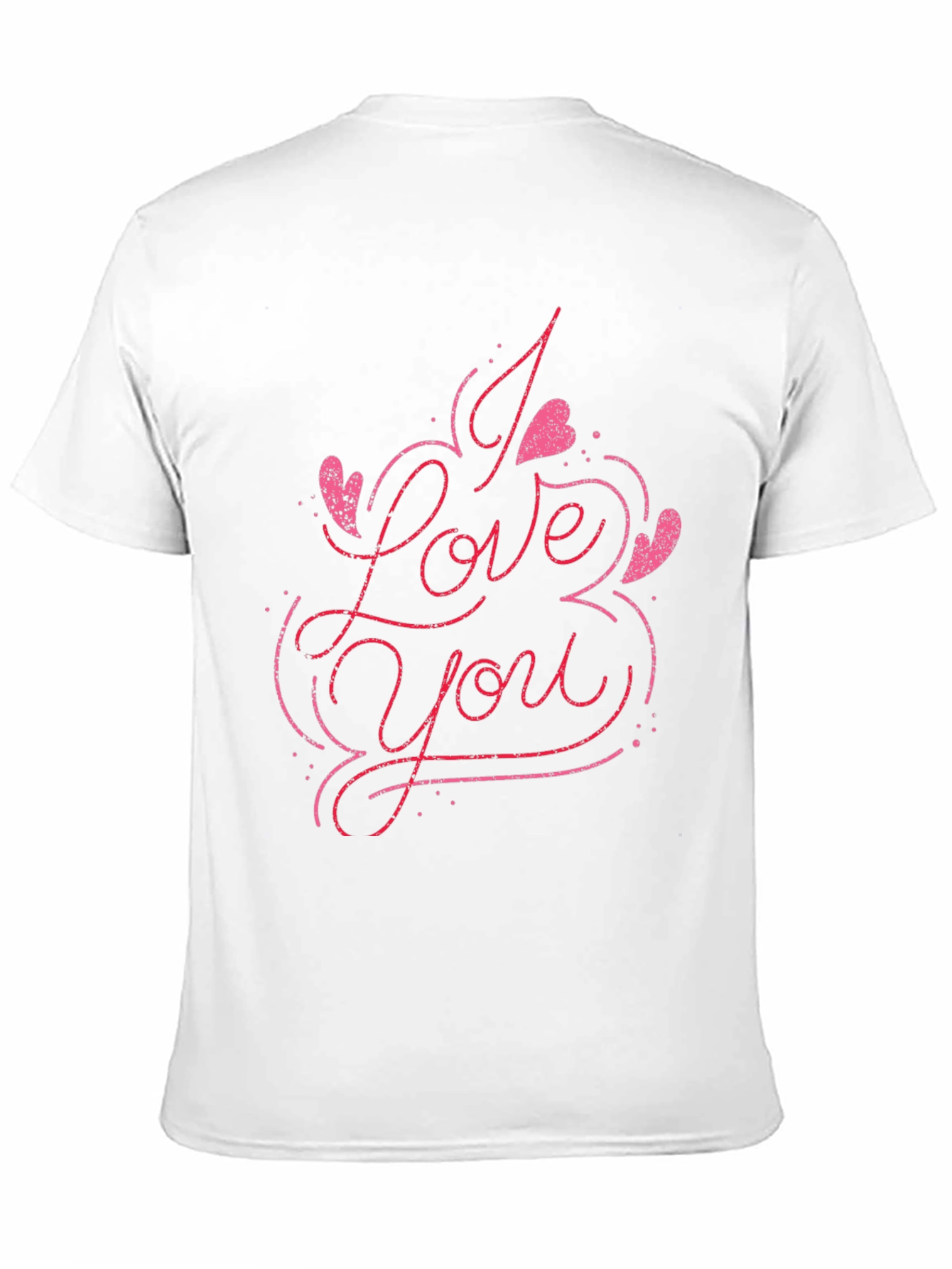 I Love You Graphic Tee - Black