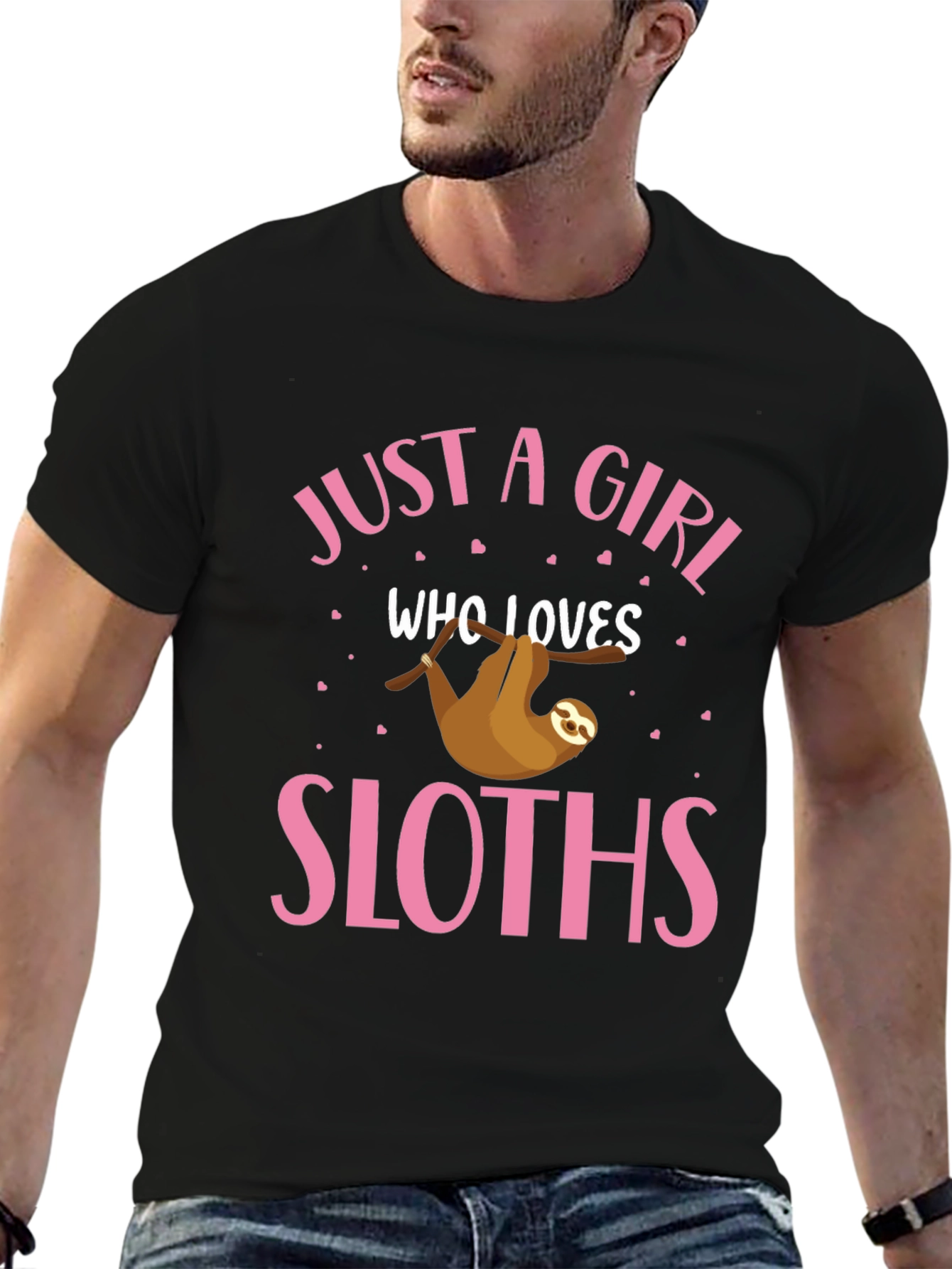 Just A Girl Who Loves Sloths T-Shirt