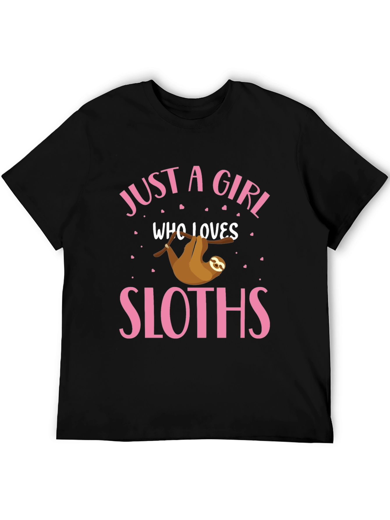 Just A Girl Who Loves Sloths T-Shirt