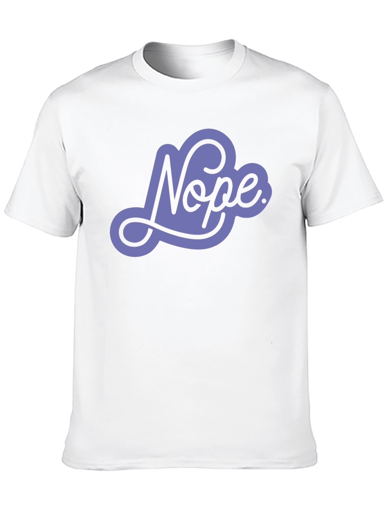 Nope Graphic Tee - Cool Casual T-Shirt